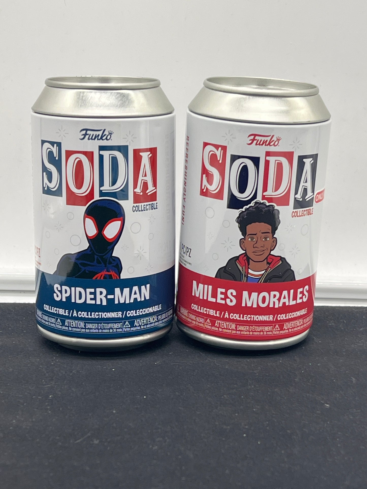 Auction Lot 66: Funko Soda Figures Spider-Man Miles Morales Lot of 2