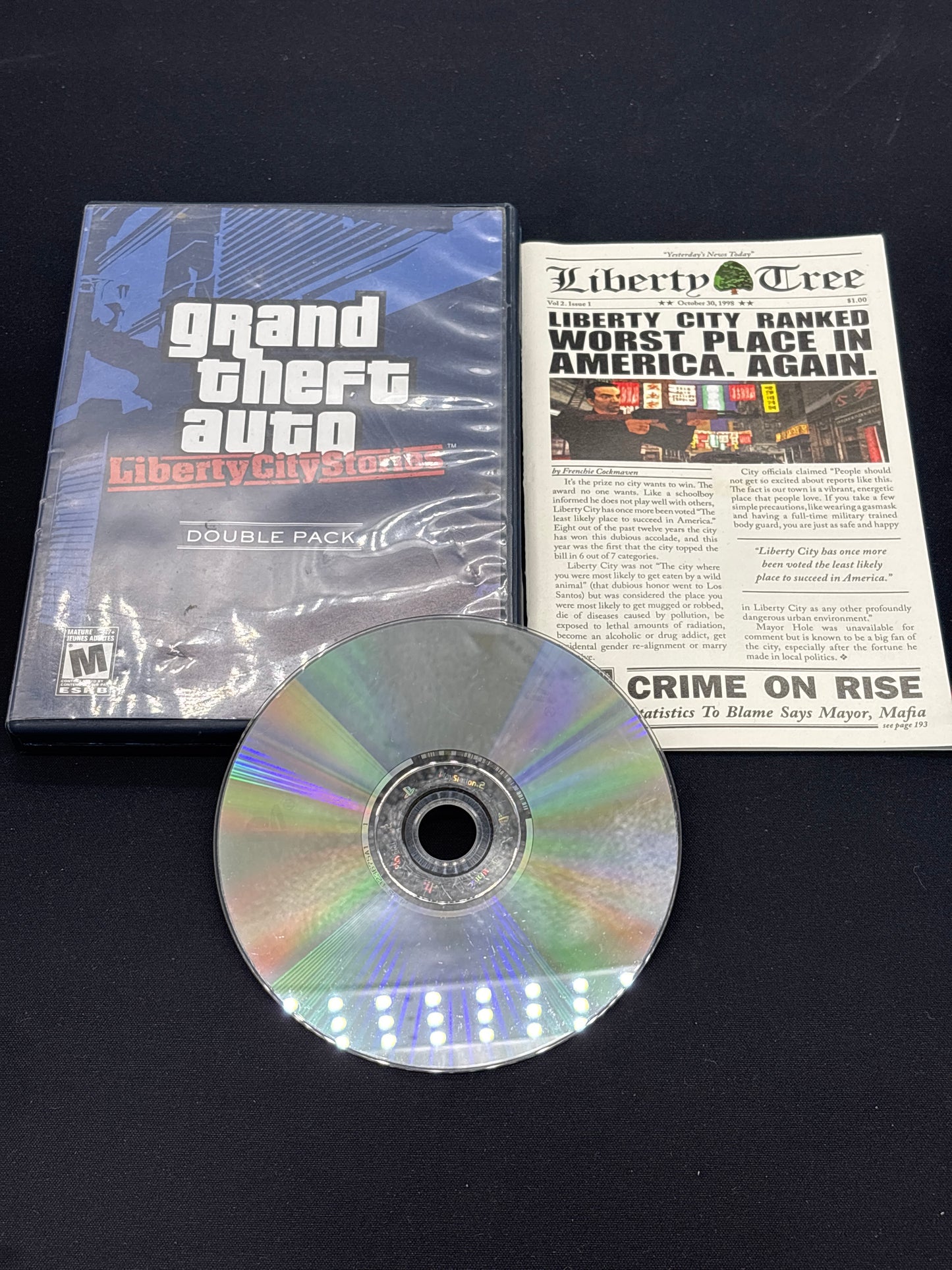 Auction Lot 172: PlayStation 2 Grand Theft Auto Liberty City Stories CIB