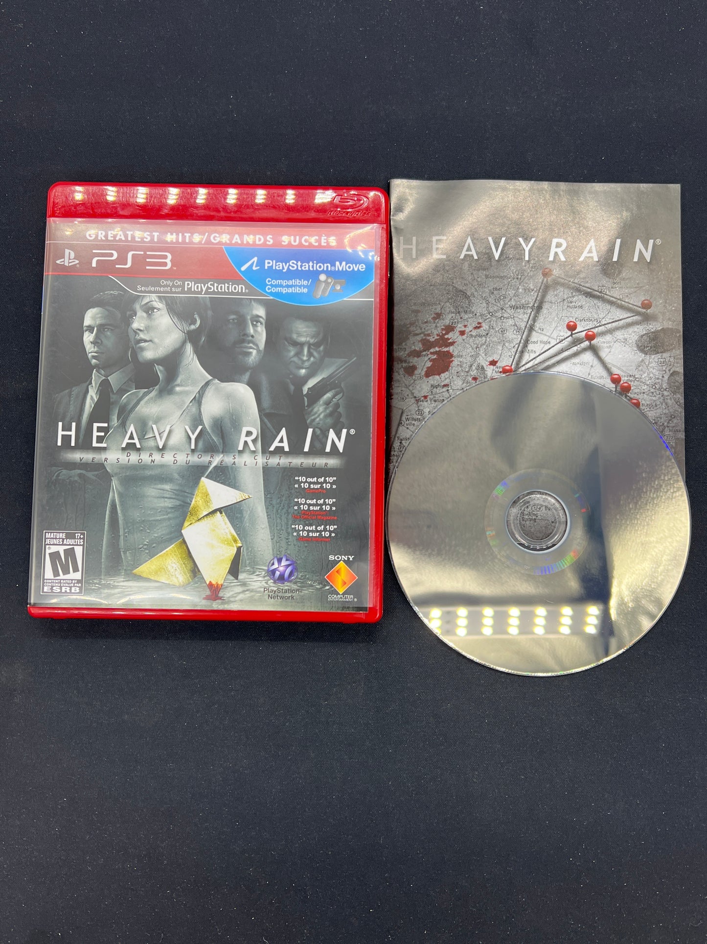 Auction Lot 97: Heavy Rain Director's Cut PS3