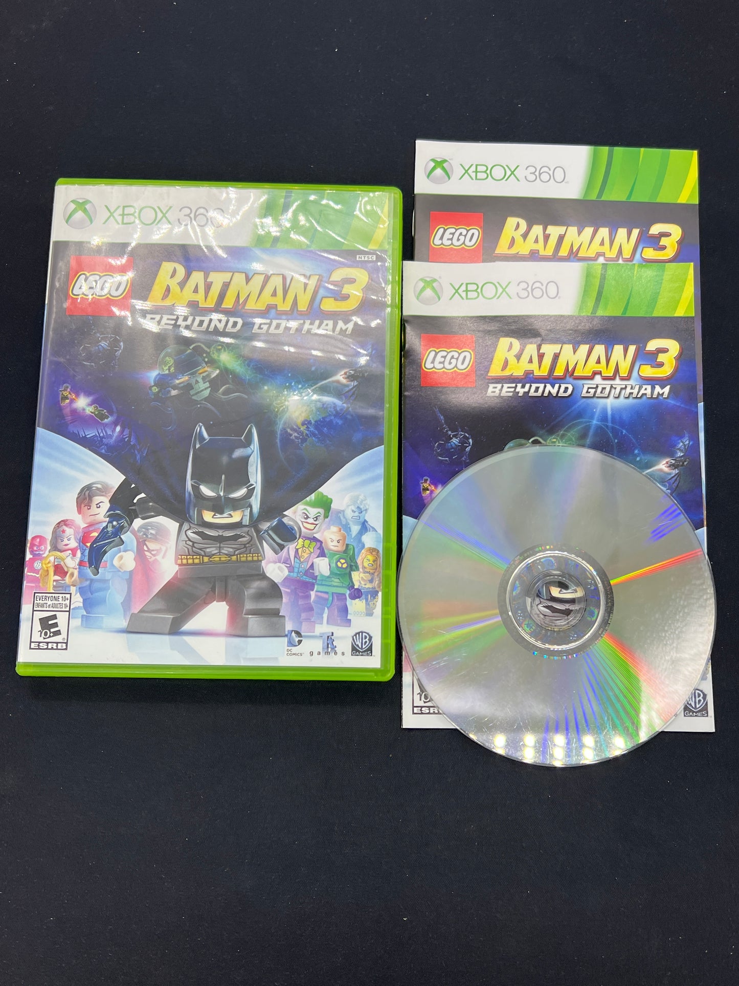 Auction Lot 61: XBOX 360 Video Game Lego Batman 3 CIB