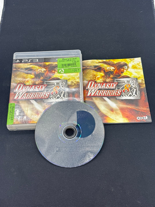 Auction Lot 320: Dynasty Warriors 8 Video Game PlayStation 3 CIB