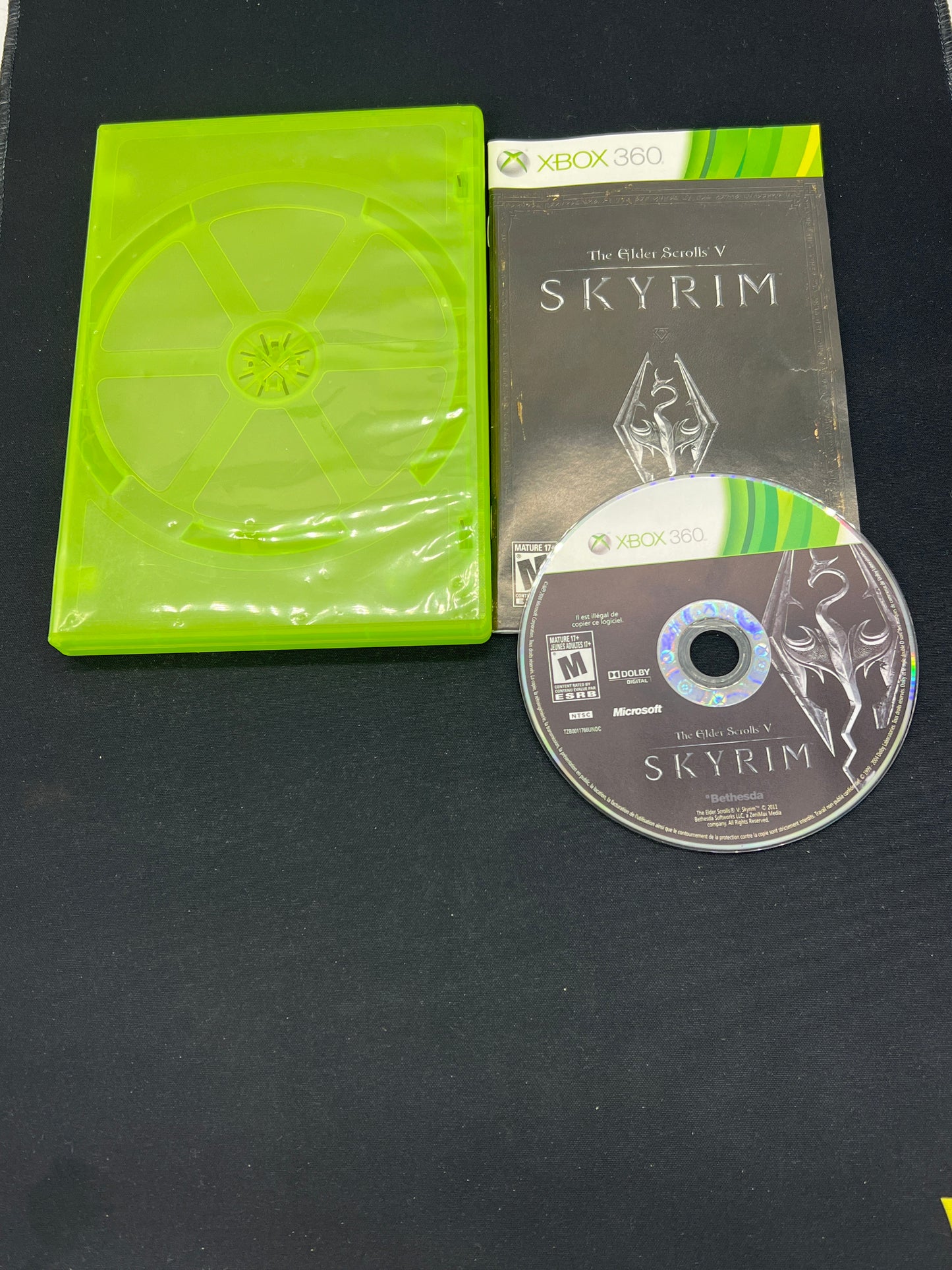 Auction Lot 88: Xbox 360 The Elder Scrolls V Skyrim