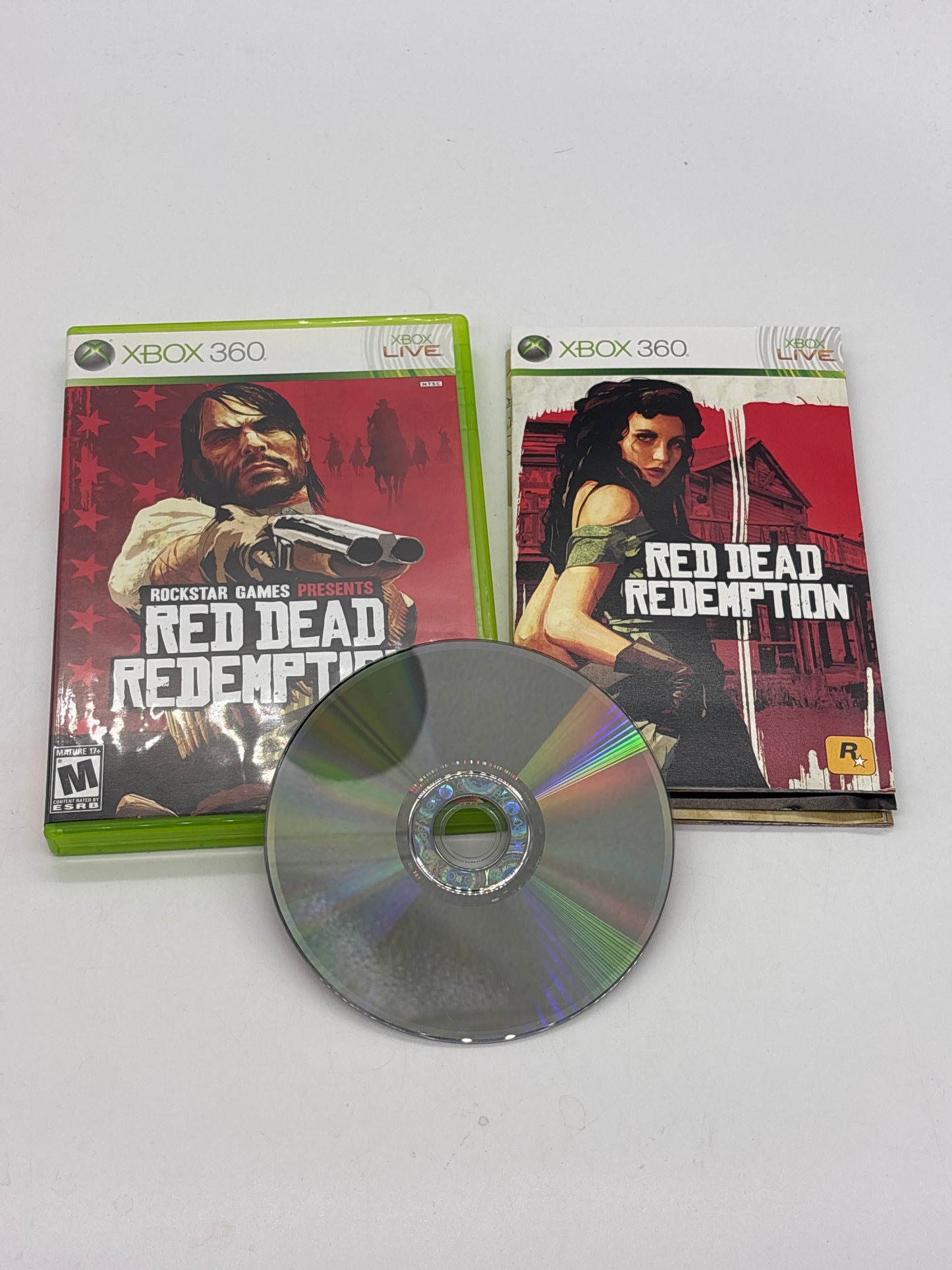 Auction Lot 109: Red Dead Redemption Video Game XBOX 360 CIB