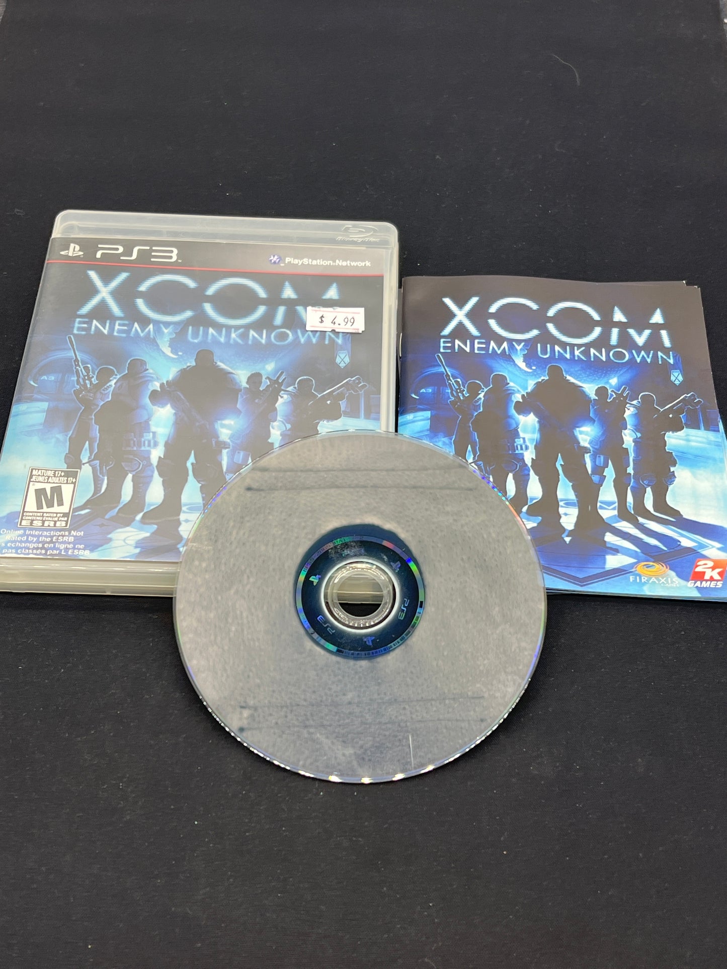Auction Lot 103: PS3 Video Game XCOM Enemy Unknown CIB