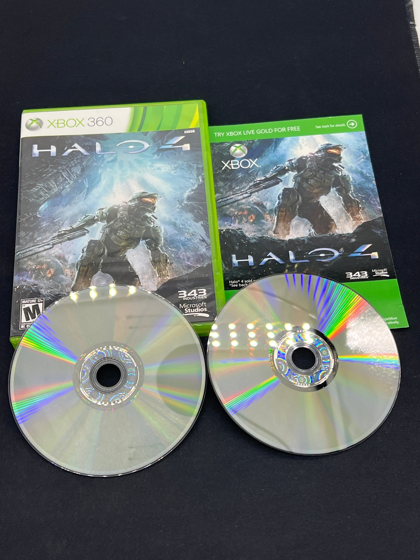 Auction Lot 184: XBOX 360 Halo 4 CIB