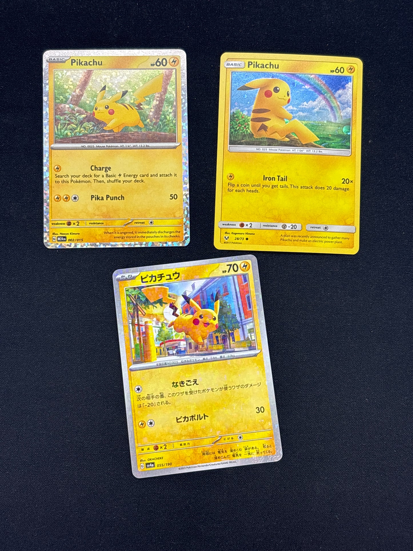 Auction Lot 232 Pokemon Pikachu Holo Card Lot Conditions Vary