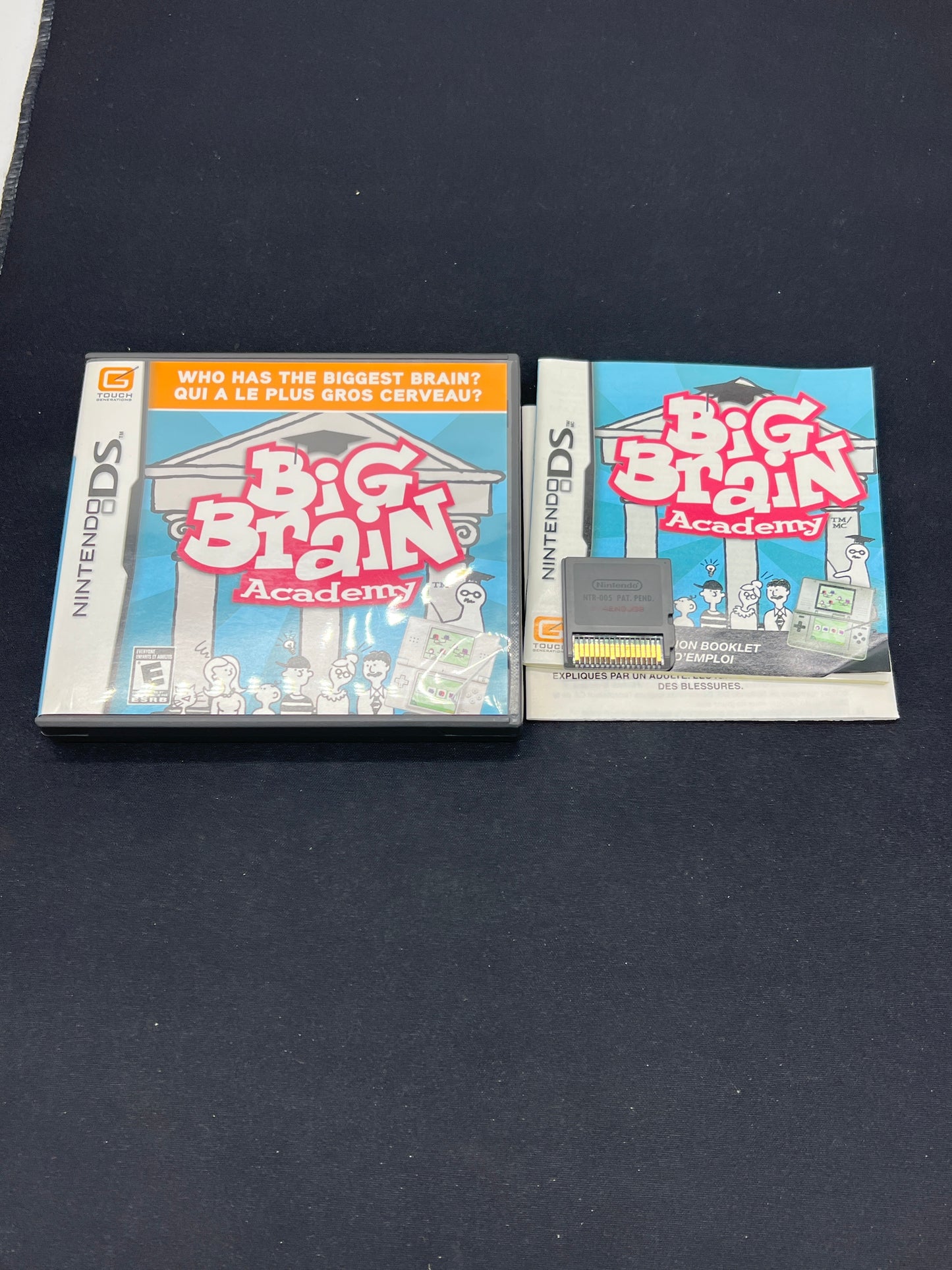 Auction Lot 200: Nintendo DS Big Brain Academy CIB