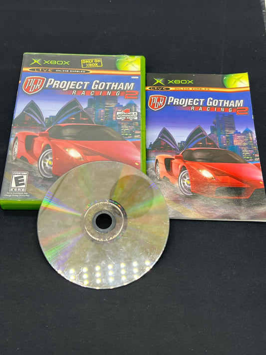 Auction Lot 213: XBOX Video Game Project Gotham Racing 2 CIB