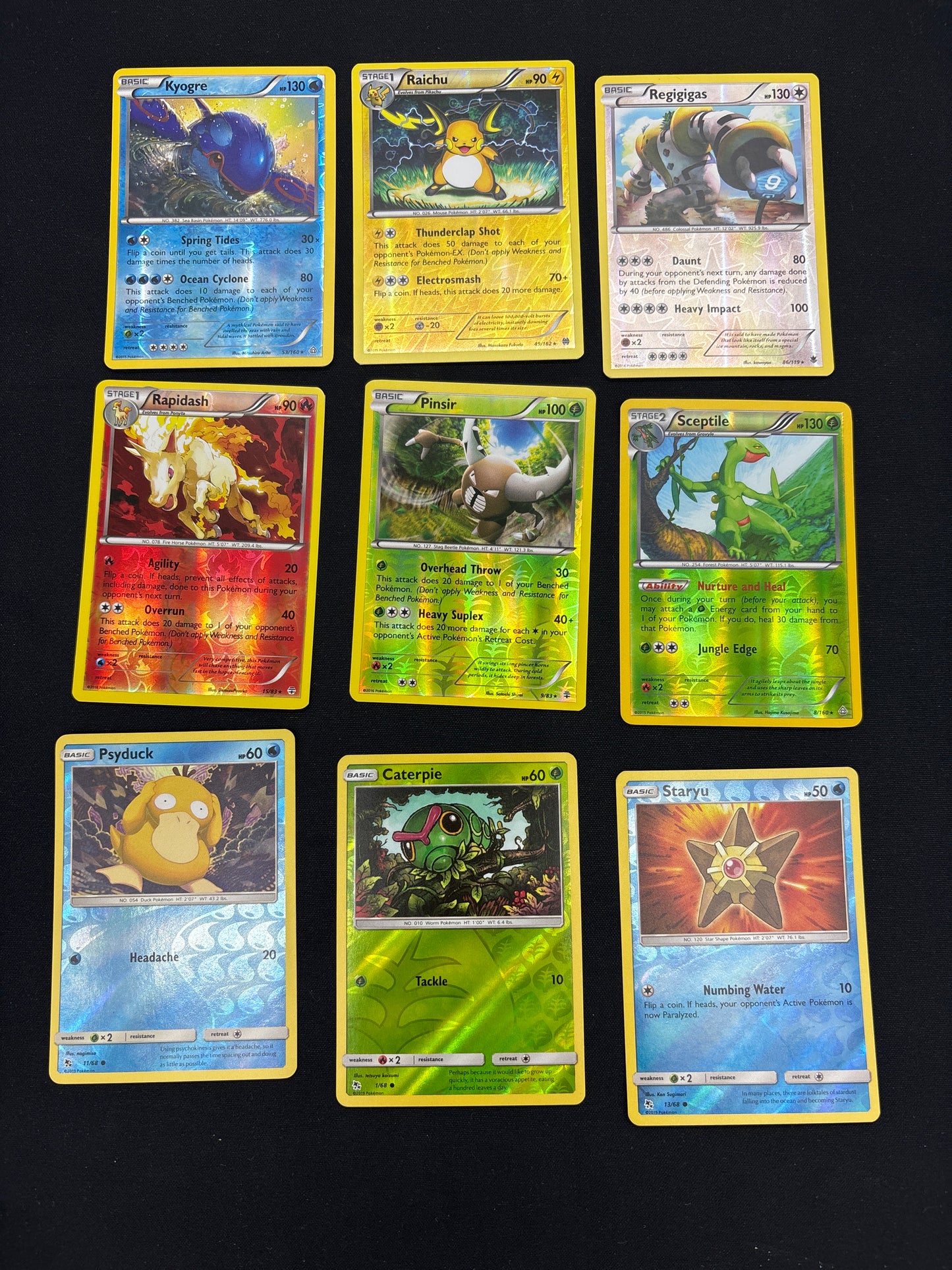 Auction Lot 71: Pokemon Reverse Holo Card Lot 11 Conditions Vary