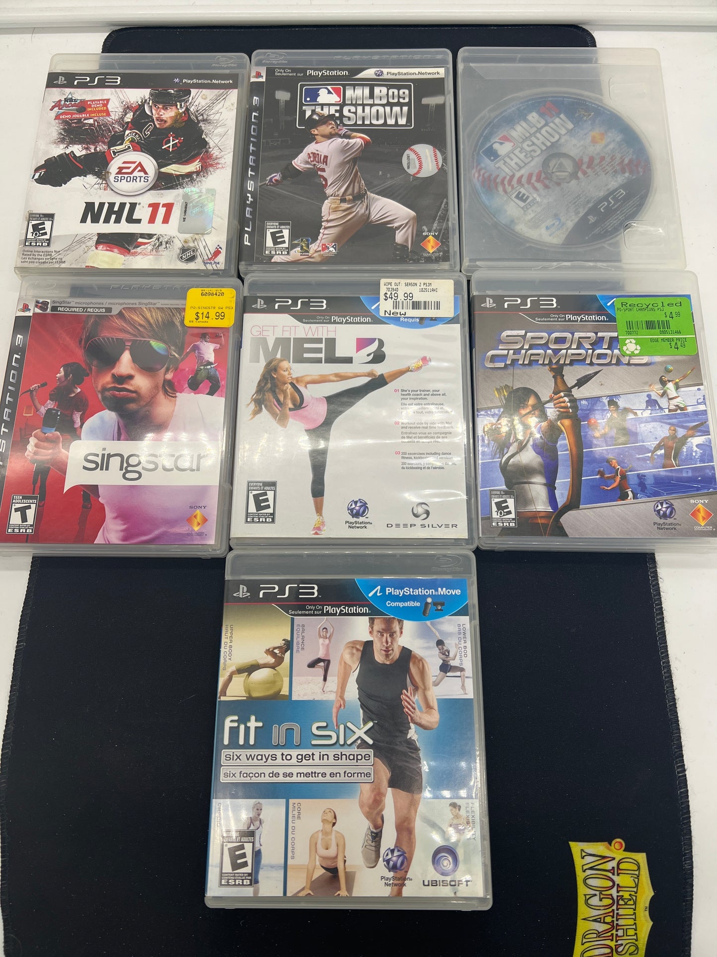 Auction Lot 219: PlayStation 2 Video Game Lot of 7 Sports and Assorted Training Titles