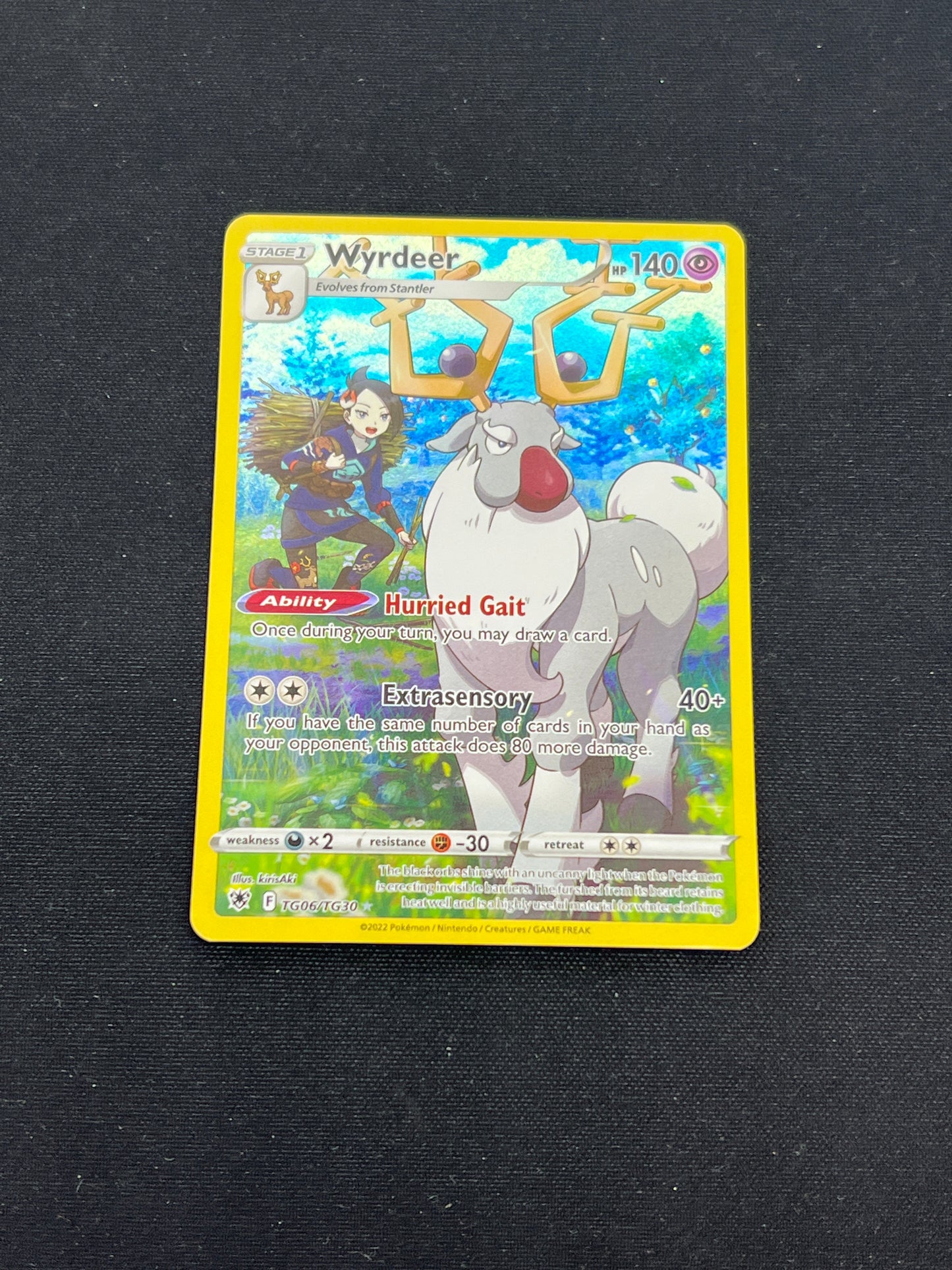 Auction Lot 380: Pokemon Cards Wydeer Trainer Galllery Full Art Astral Radiance Condition Vary