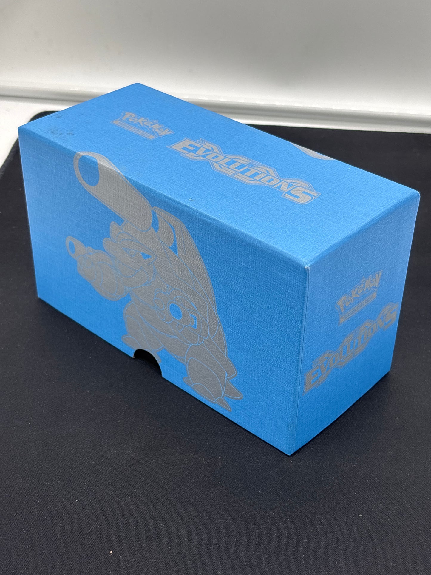 Auction Lot 244: Pokemon XY Blastoise Evolutions ETB Empty Box Lightly Used