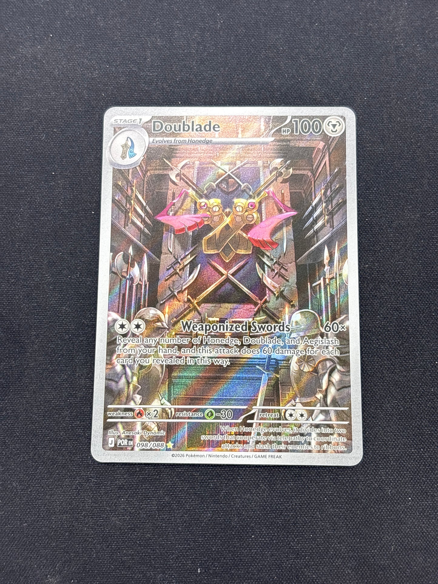 Auction Lot 71: Pokemon Cards Duoblade Illustration Rare Condition Vary