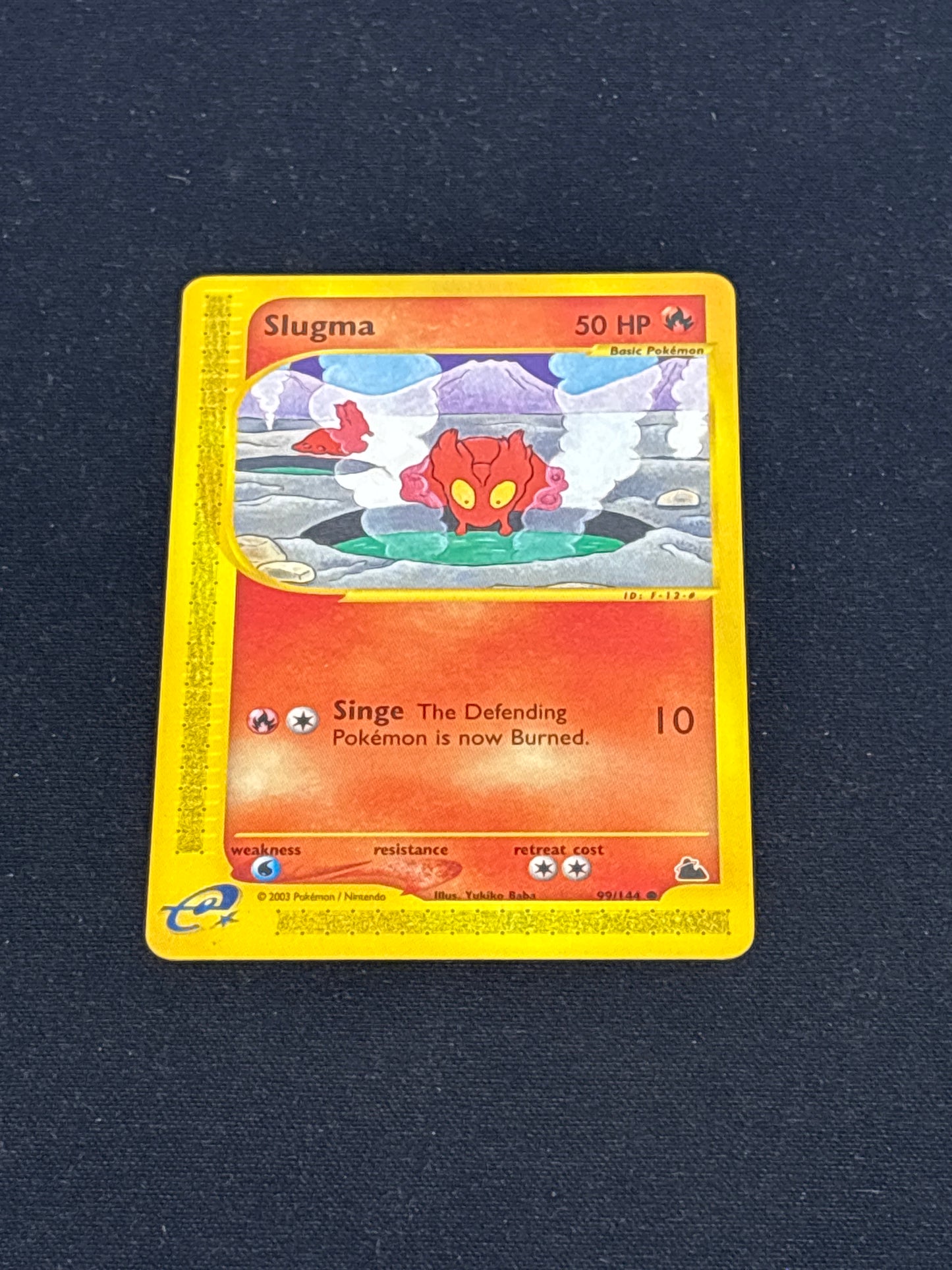 Auction Lot 237: Pokemon Cards Slugma Common Skyridge Condition Vary
