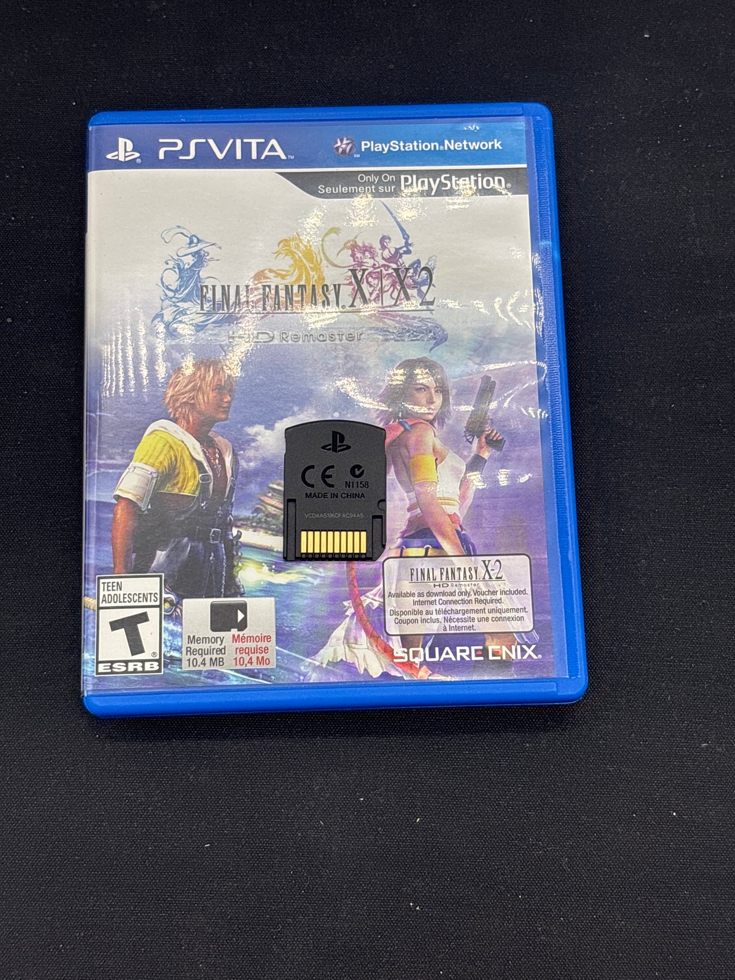 Auction Lot 69: PS Vita Final Fantasy X | X2 Cartridge & Case