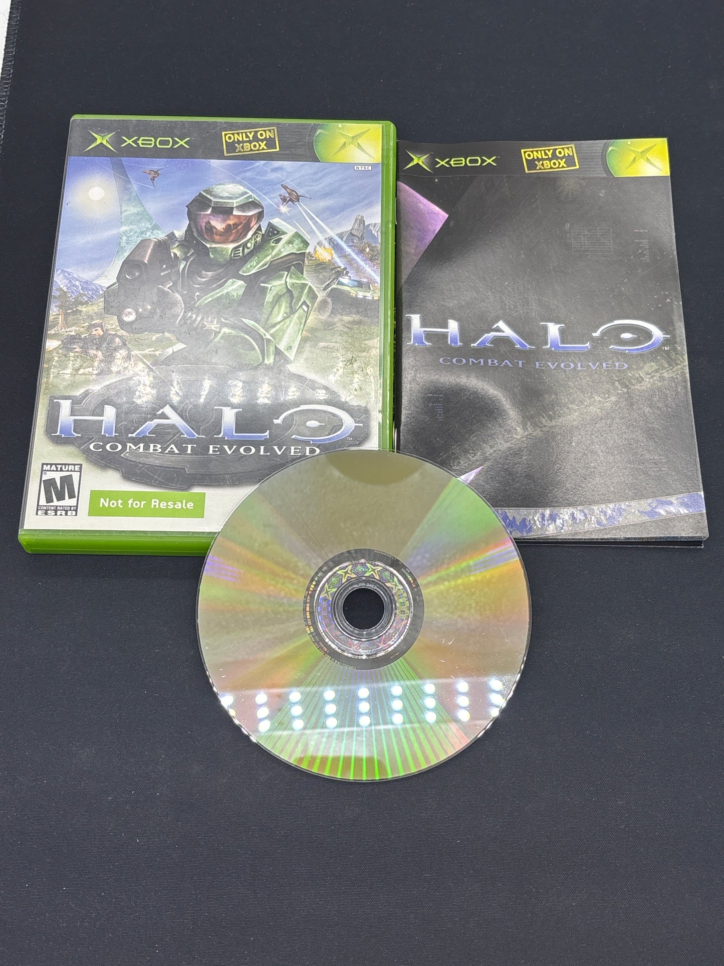 Auction Lot 182: Halo Video Game XBOX CIB