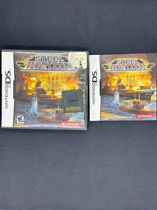 Auction Lot 314: Steel Horizon Video Game Nintendo DS CIB