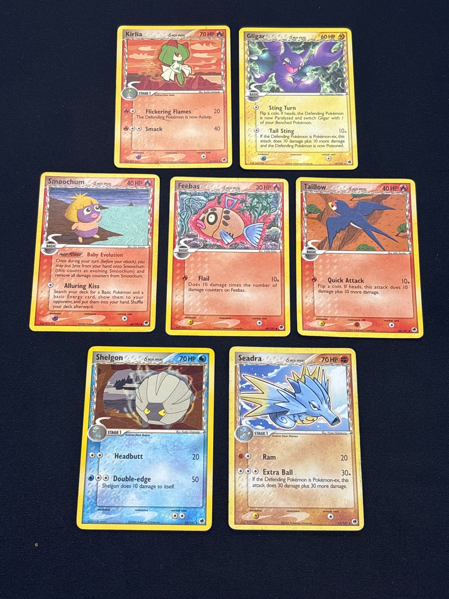 Auction Lot 189: Pokemon Delta Species Card Lot Conditions Vary