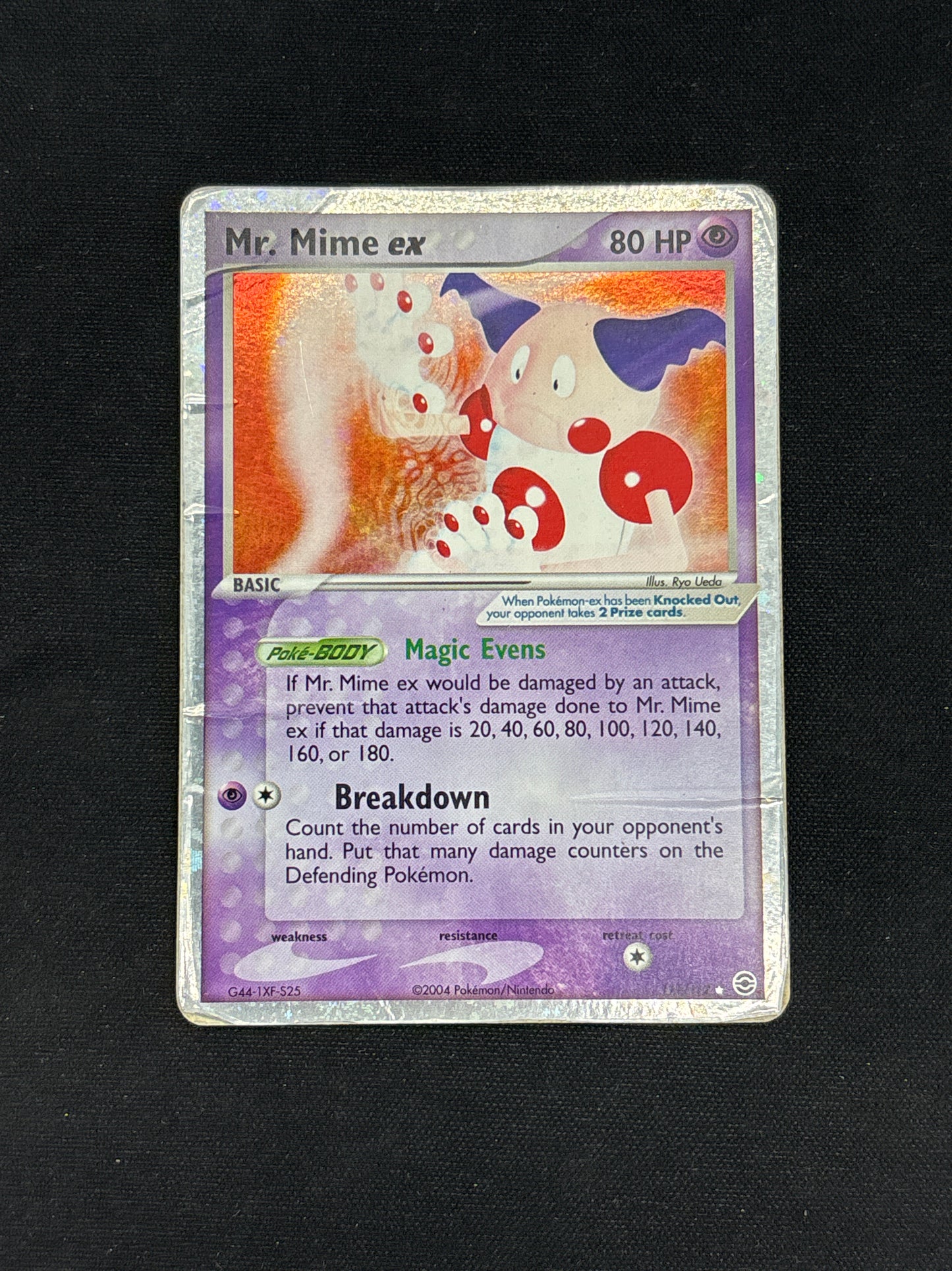 Auction Lot 415: Pokemon Cards Fire Red Leaf Green Mr.Mime EX Condition Vary
