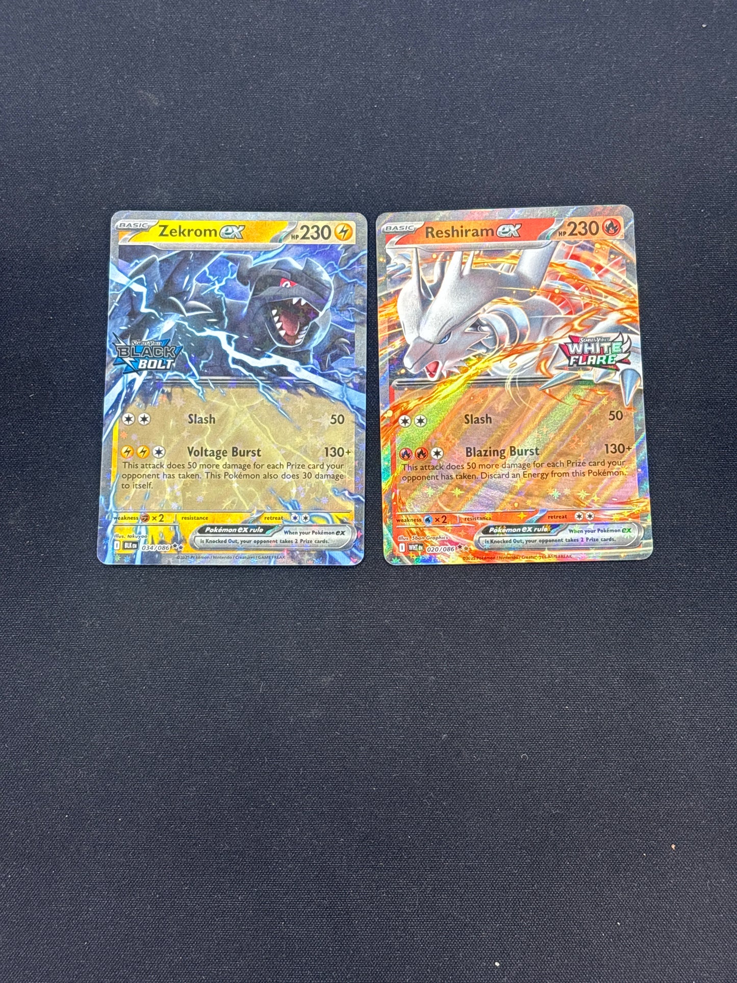 Auction Lot 63: Pokemon Cards Heavy Hitters Zekrom Reshiram EX Stamped Promos Condition Vary