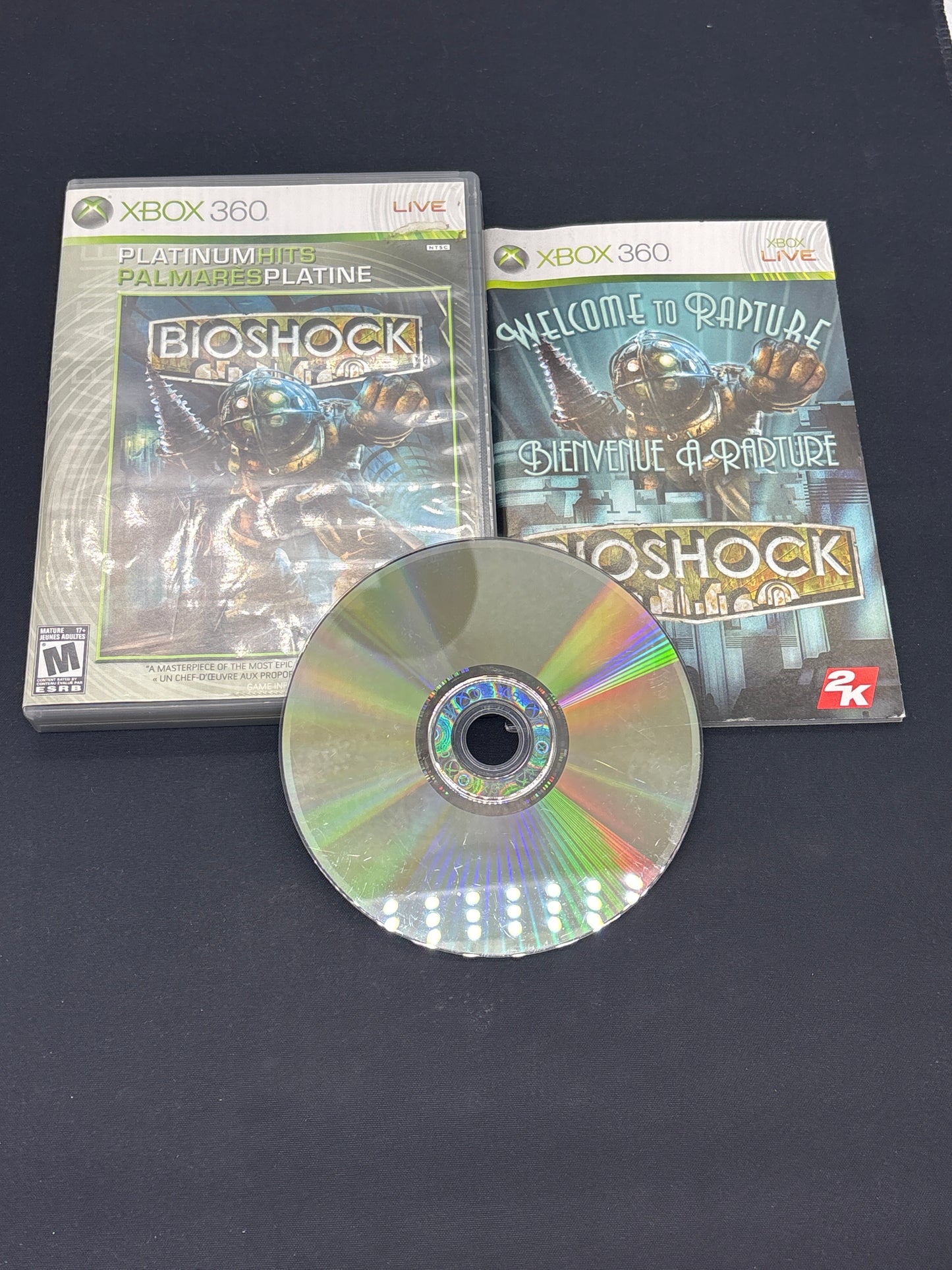 Auction Lot 170: Bioshock Video Game XBOX 360 CIB