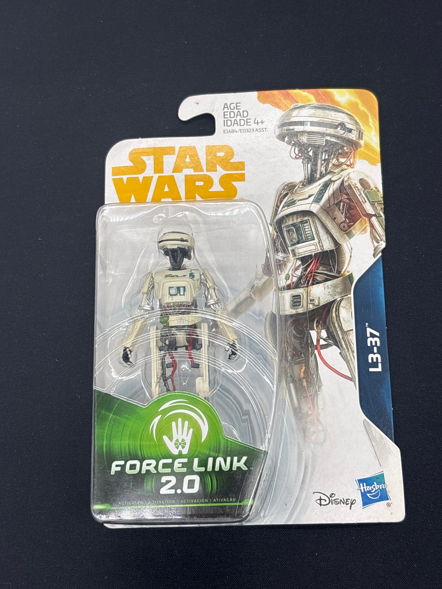 Auction Lot 77: Star Wars L3-37 Force Link 2.0 Hasbro Figure