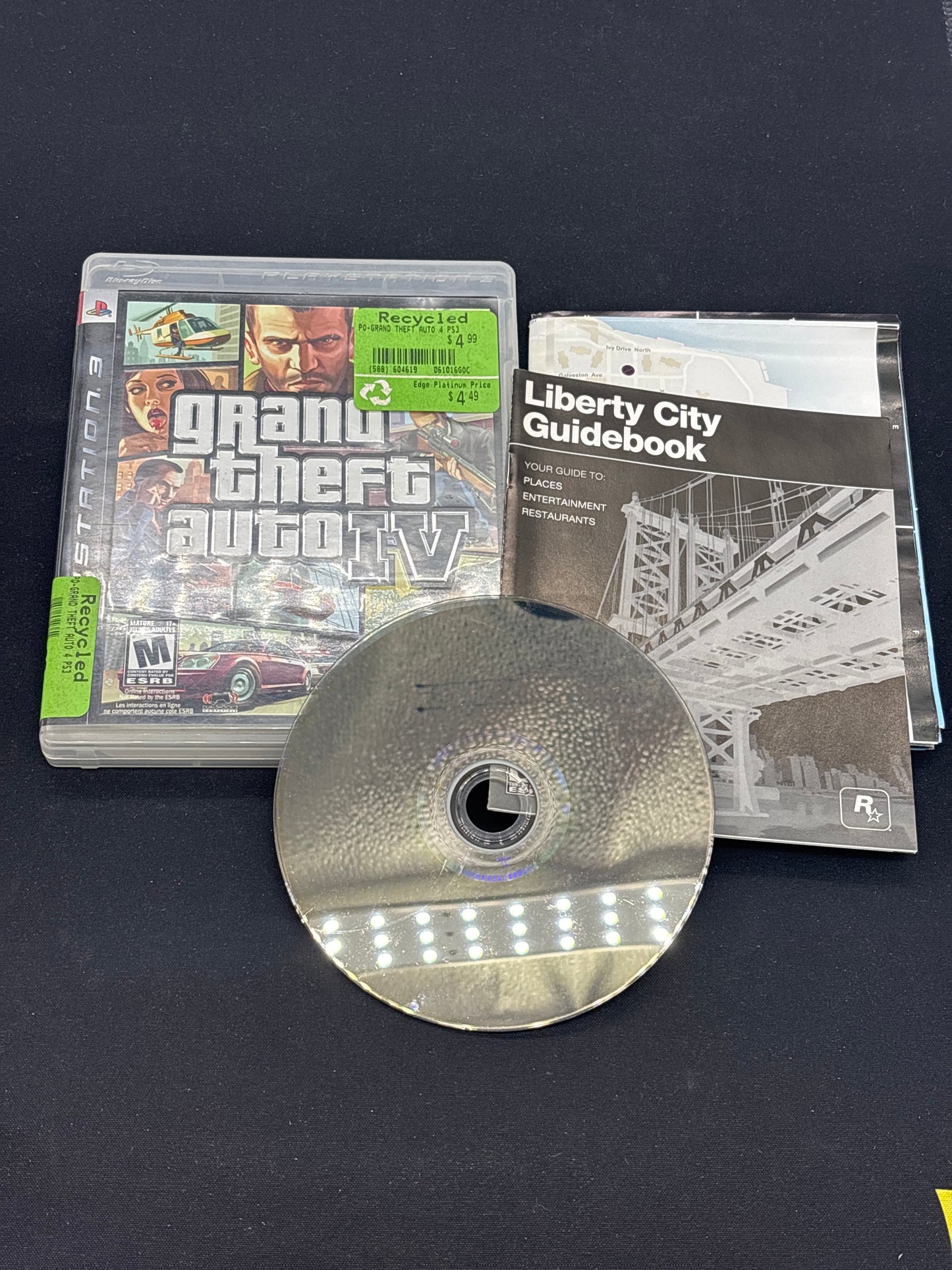 Auction Lot 126: Grand Theft Auto IV PS3 CIB
