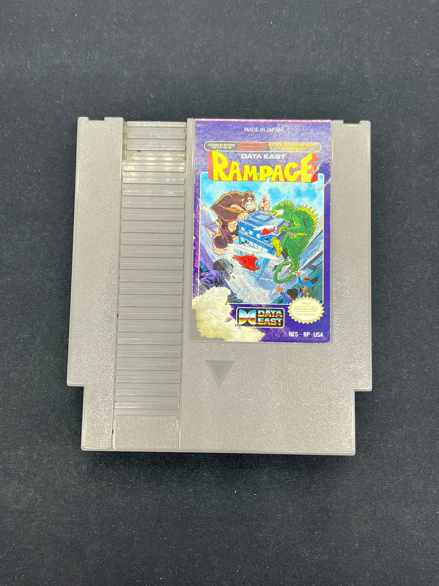 Auction Lot 59: Nintendo NES Video Game Rampage Loose