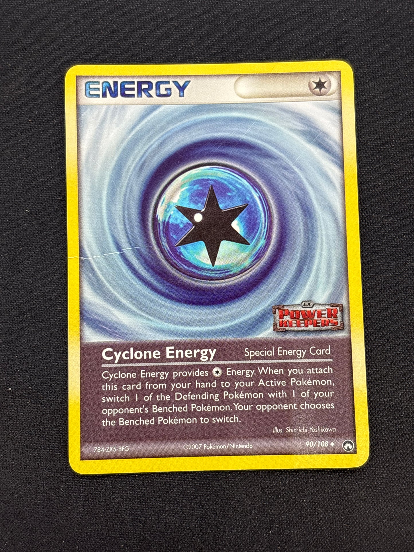Auction Lot 251: Pokemon Card Cyclone Stamped EX Power Keepers Holo Card Condition Vary
