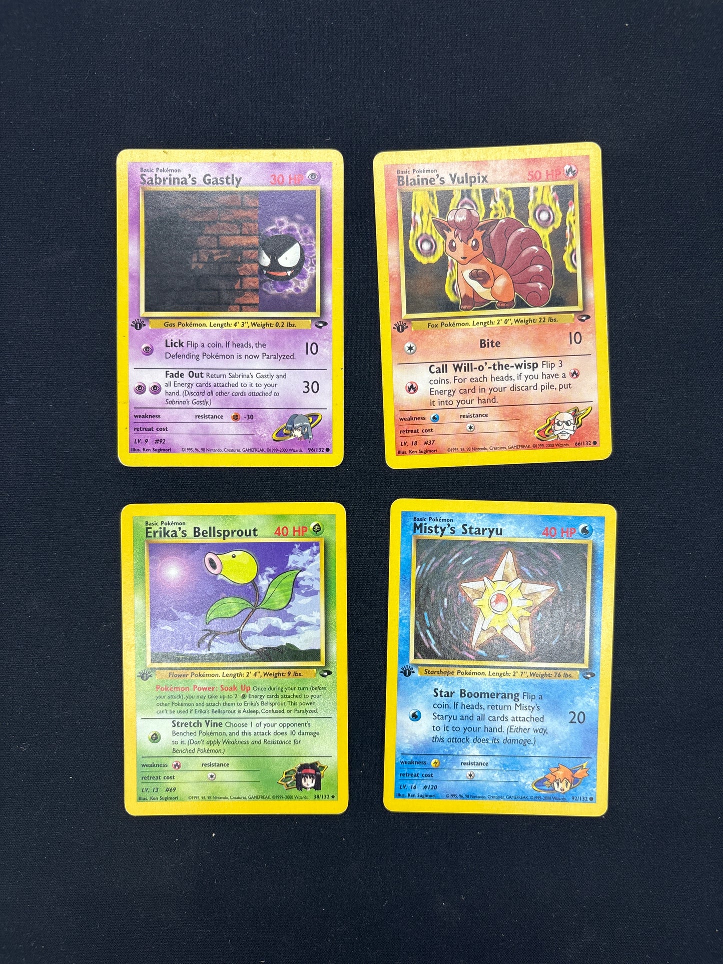 Auction Lot 84: Pokemon 1st Edition Gym Challenge Card Lot 2 Conditions Vary