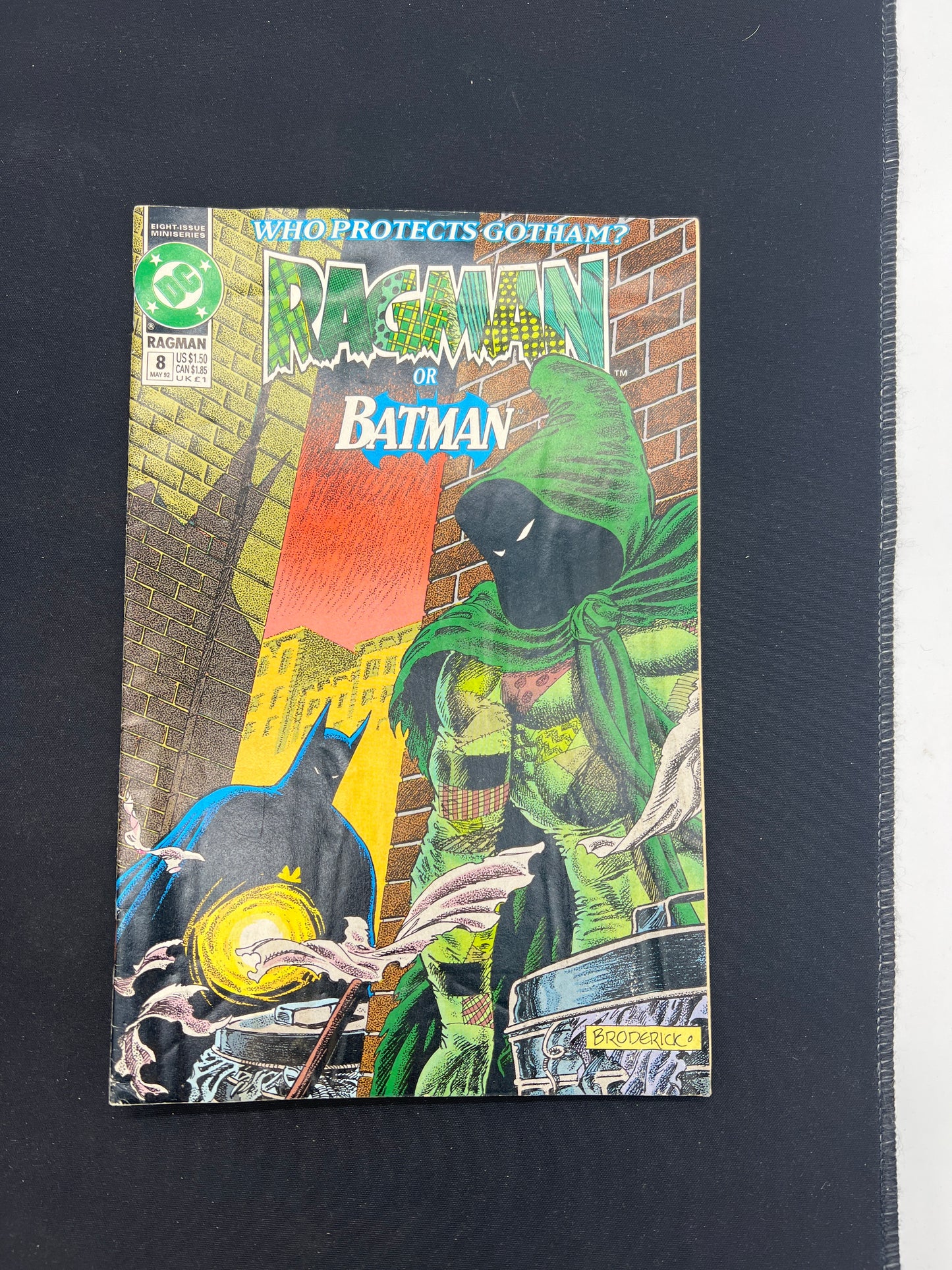 Auction Lot 449: DC Comics Ragman or Batman Issue 8