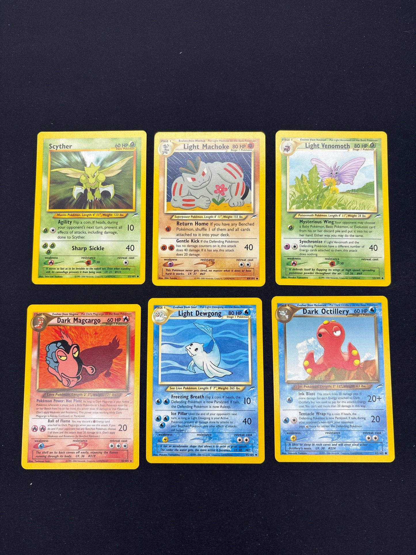 Auction Lot 147: Pokemon Neo Destiny Card Lot 1 Conditions Vary