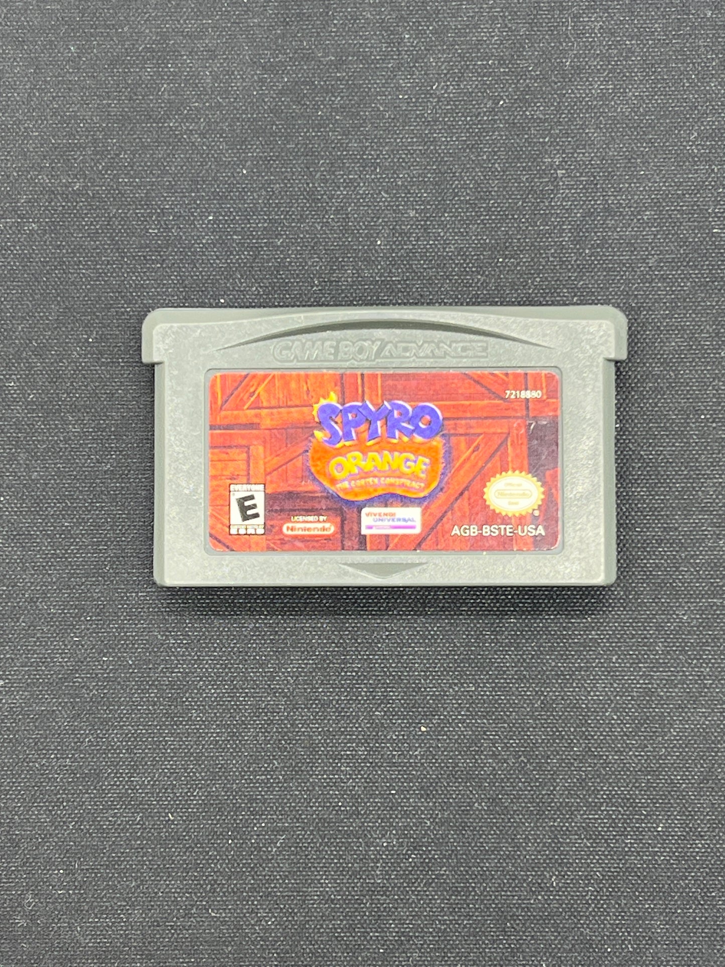 Auction Lot 98: Gameboy Advance Spyro Orange Cartridge Only