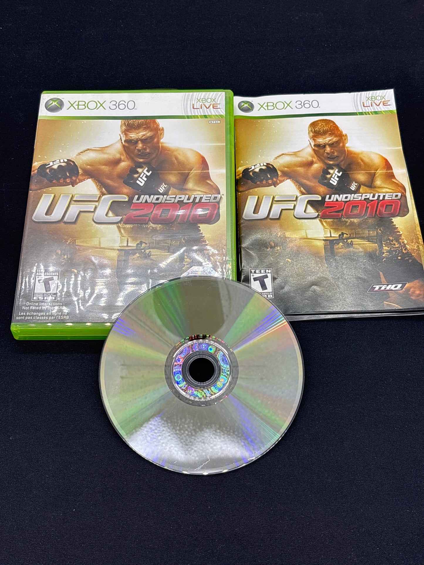 Auction Lot 43: UFC Undisputed 2010 Video Game XBOX 360 CIB