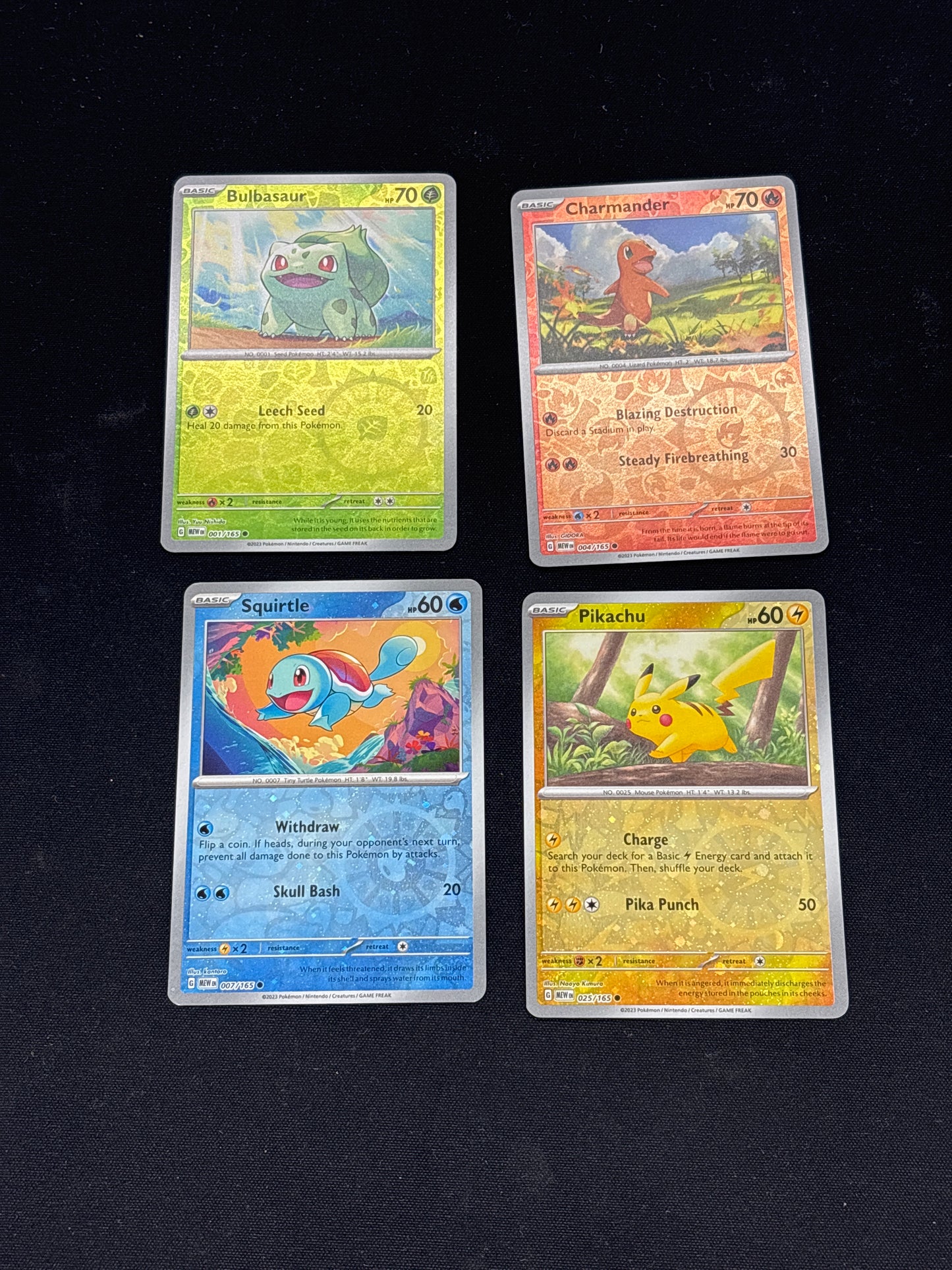 Auction Lot 58: Pokemon 151 Mini Tin Holo Promo Card Lot 2