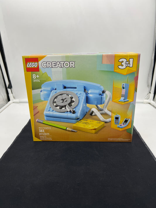 Auction Lot 4: Lego Creator 31174 Retro Telephone Sealed