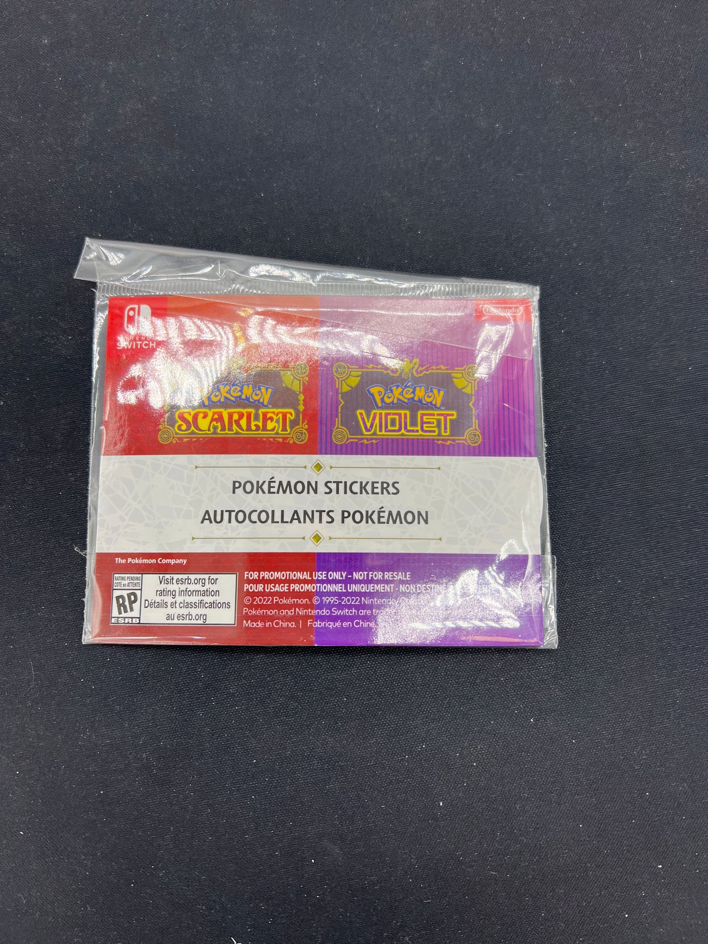 Auction Lot 177: Pokemon Scarlet & Violet Stickers