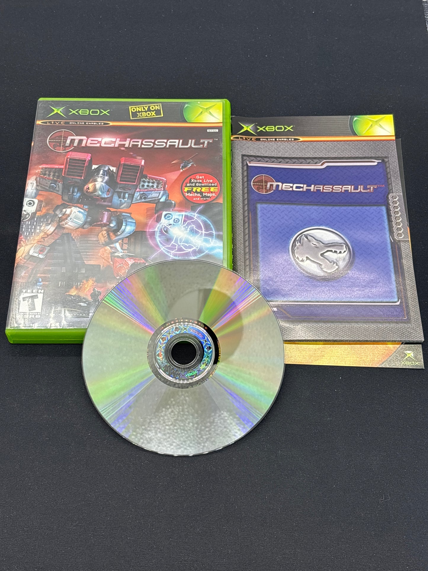 Auction Lot 155: XBOX MechAssault With Case & Disc