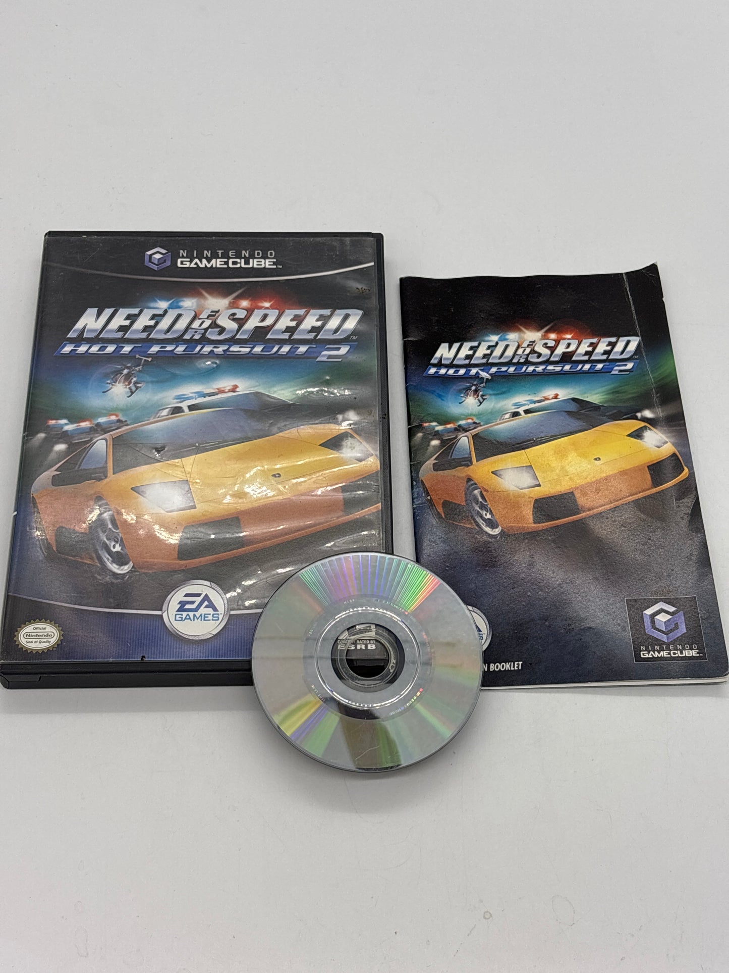 Auction Lot 159: Need For Speed Hot Pursuit 2 Video Game Nintendo GameCube CIB