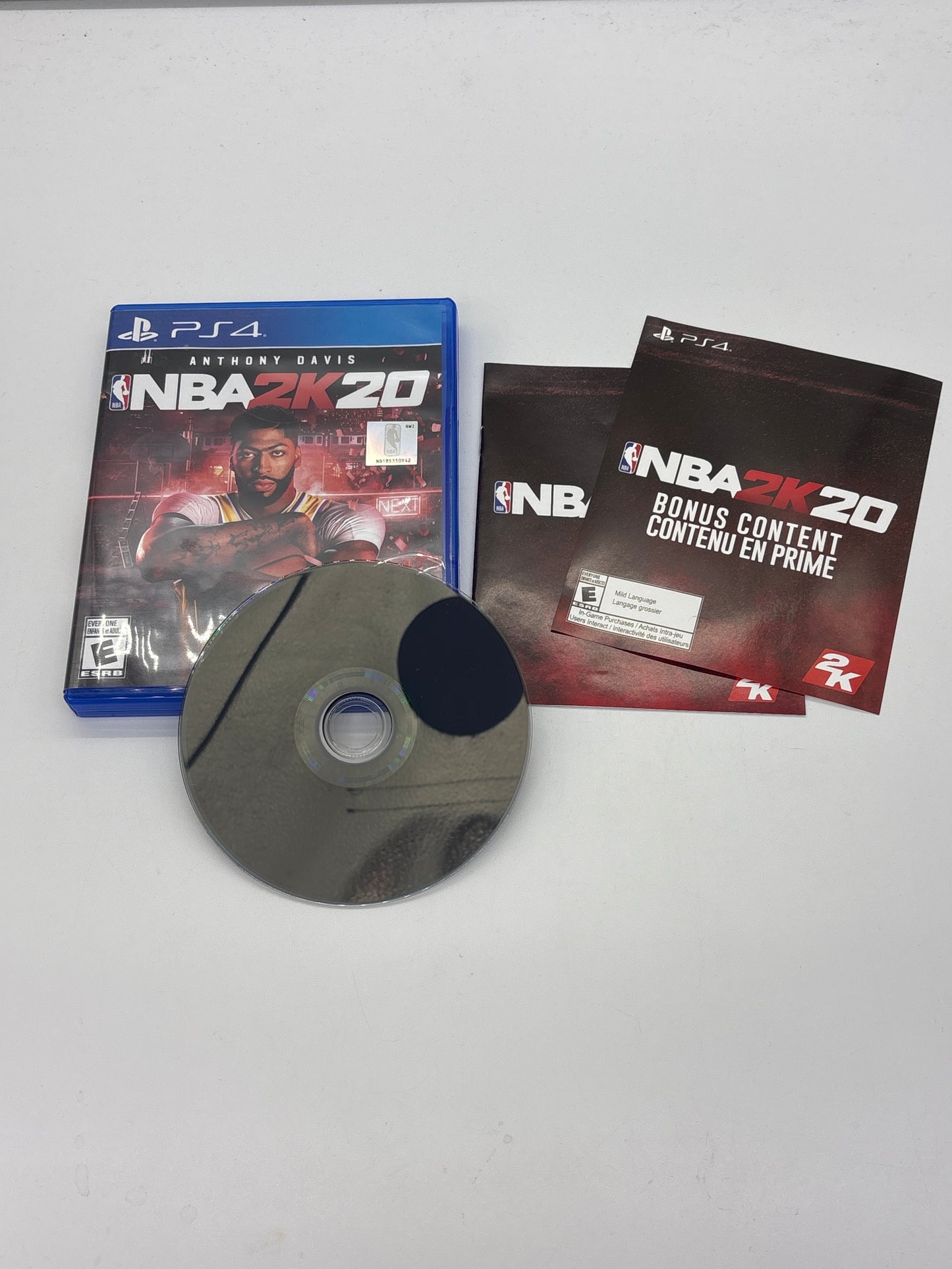 Auction Lot 311: NBA 2K20 Video Game PS4 CIB