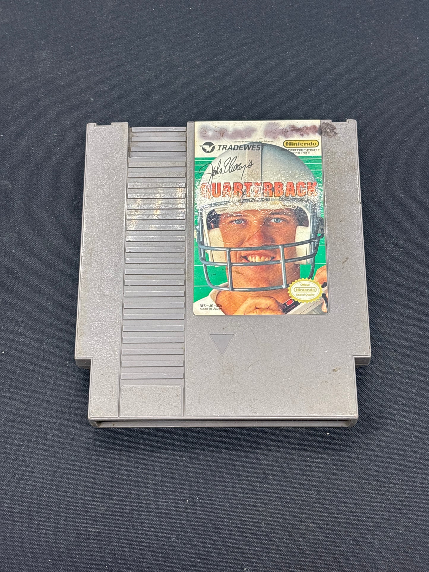 Auction Lot 179: NES Video Game John Elway's Quarterback