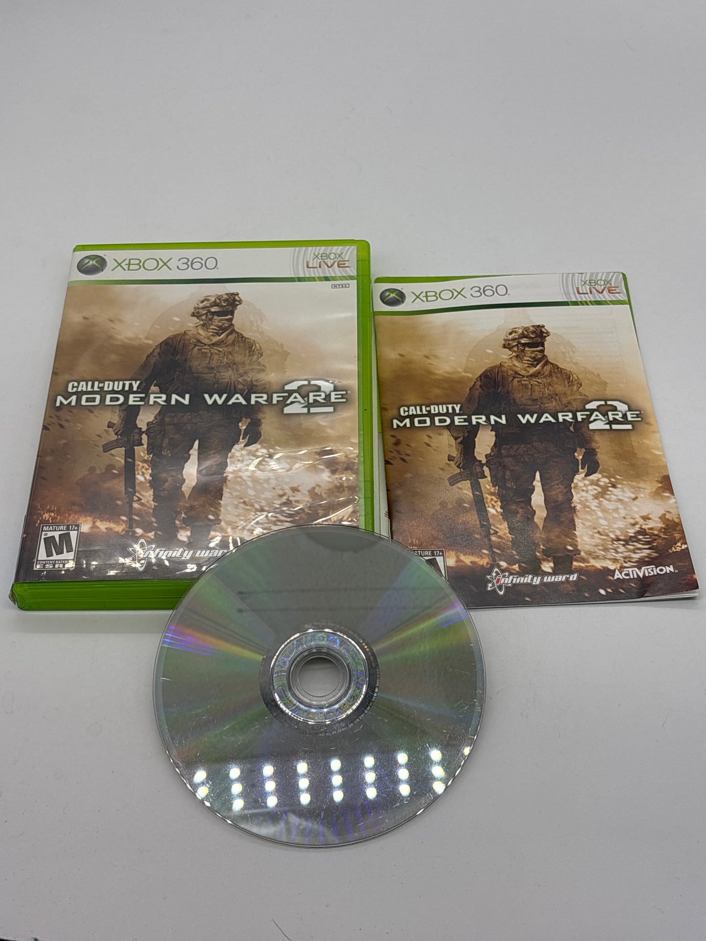 Auction Lot 135: Call of Duty Modern Warfare 2 Video Game XBOX 360 CIB