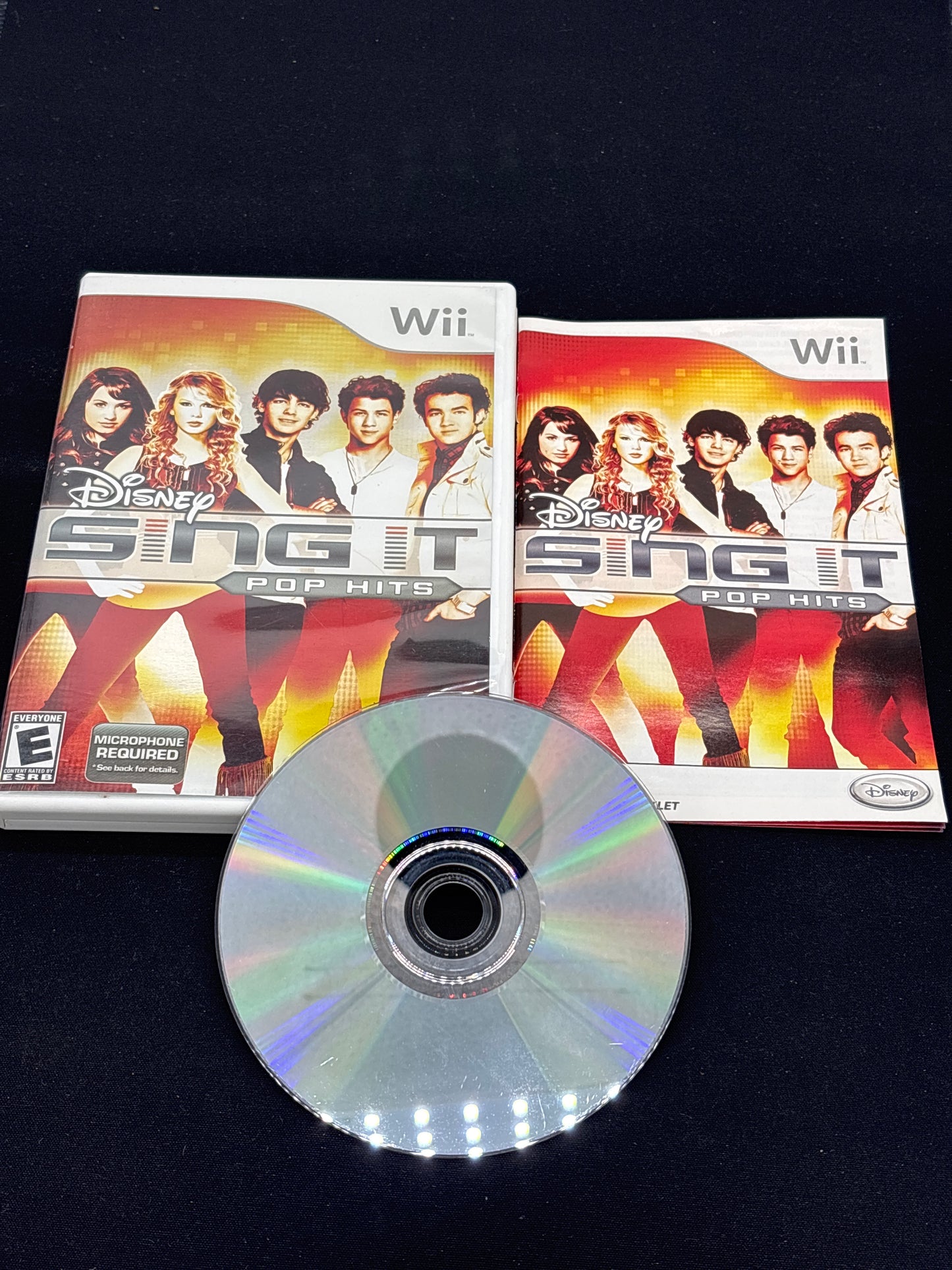 Auction Lot 126: Nintendo Wii Disney Sing It Pop Hits CIB