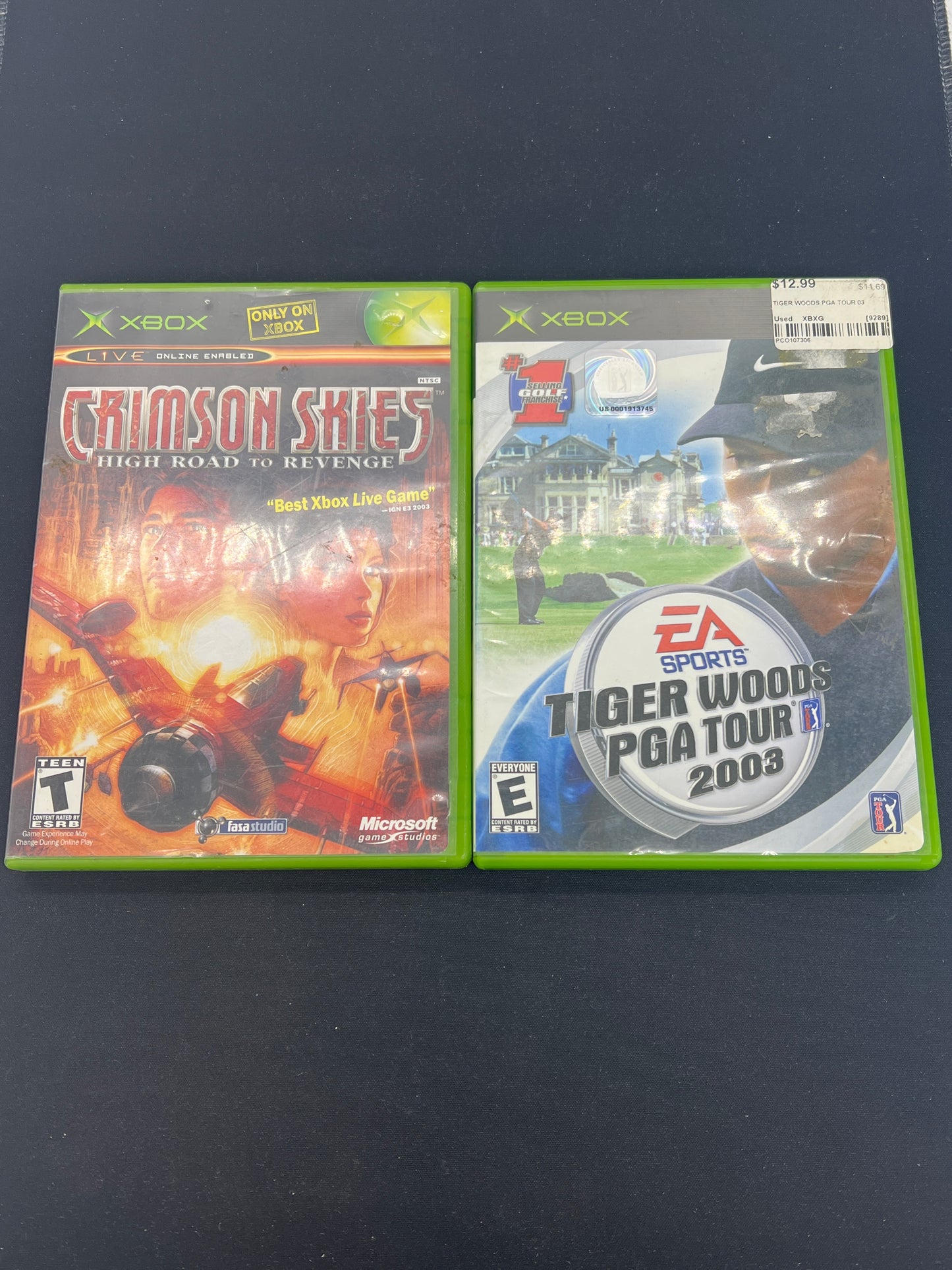 Auction Lot 226: XBOX Video Game Lot of 2 Assorted Titles