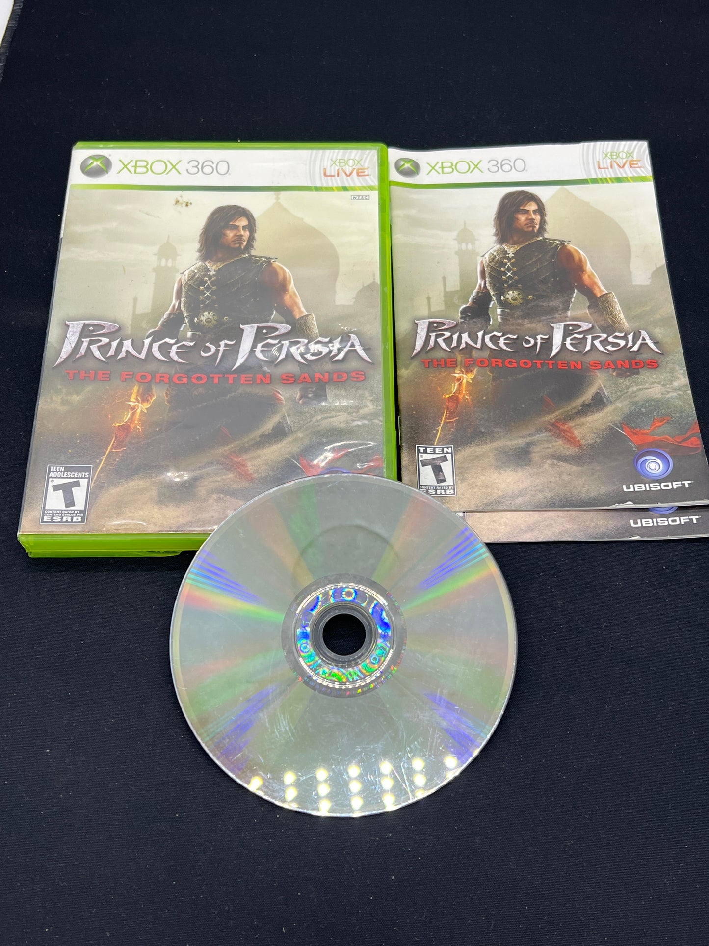 Auction Lot 221: XBOX 360 Prince of Persia The Forgotten Sands CIB