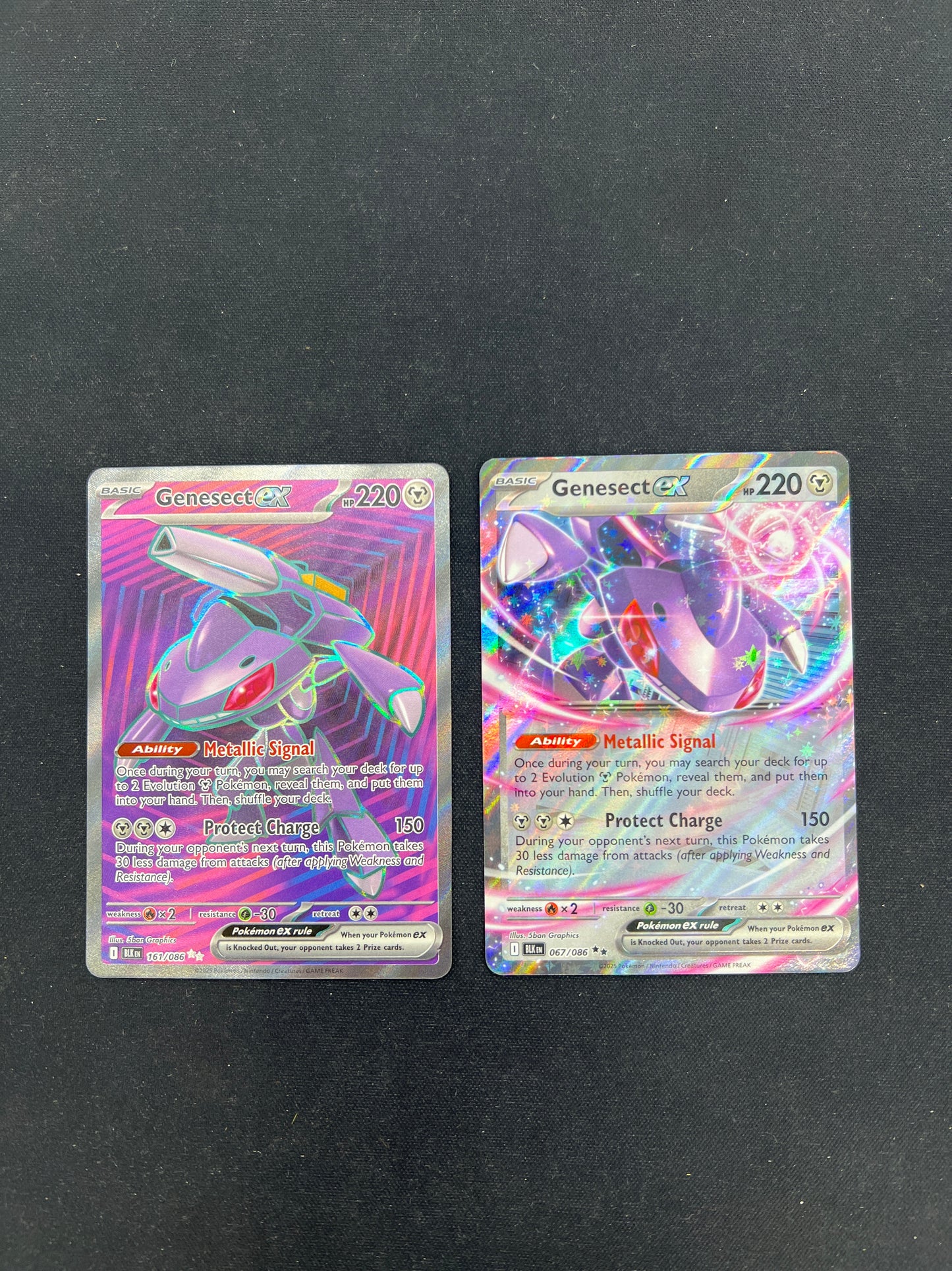 Auction Lot 81: Pokemon Cards Genesect EX Full Art Double Rare Condition Vary