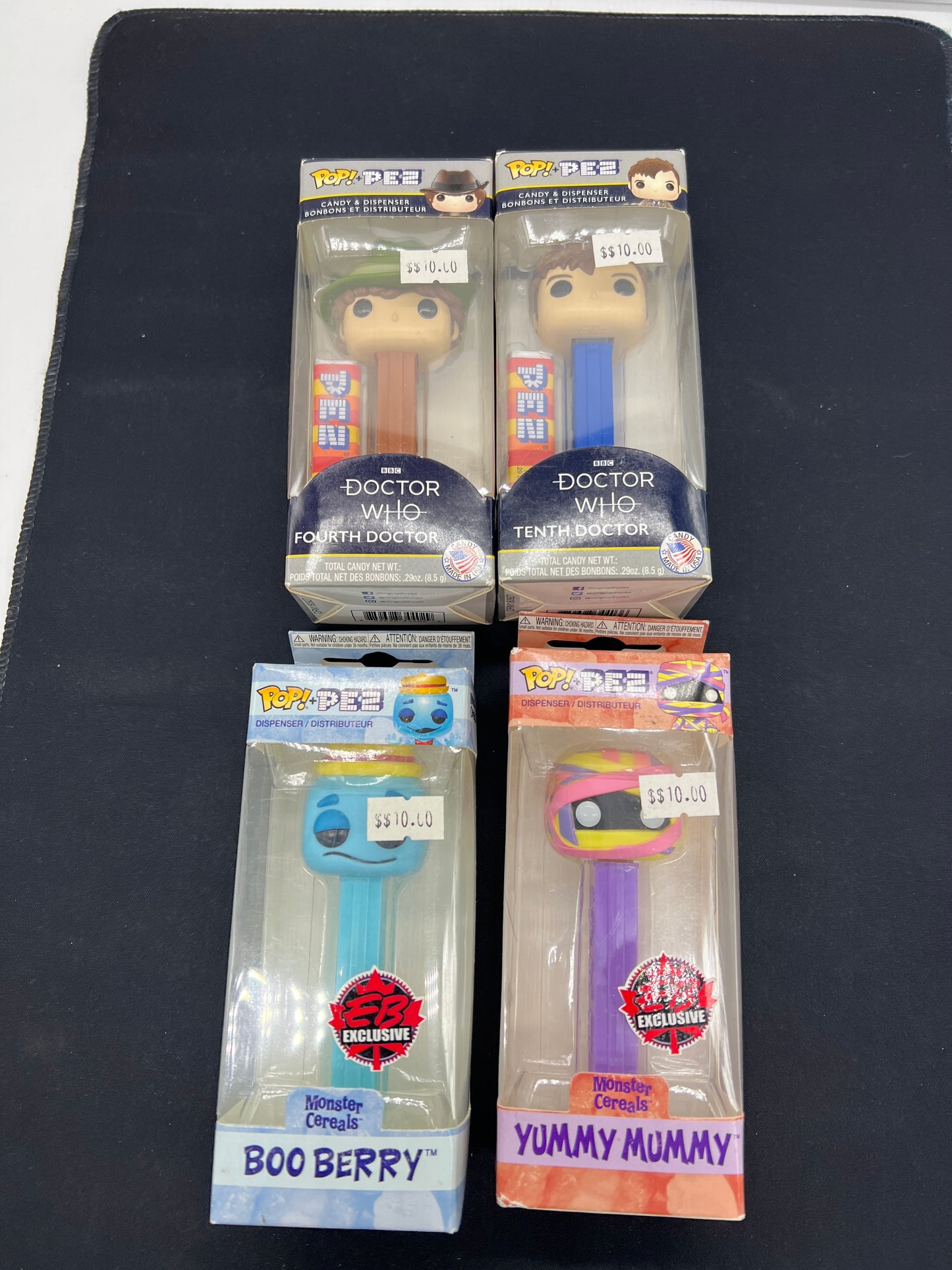 Auction Lot 116: POP Pez Assorted Lot of 4 Sealed
