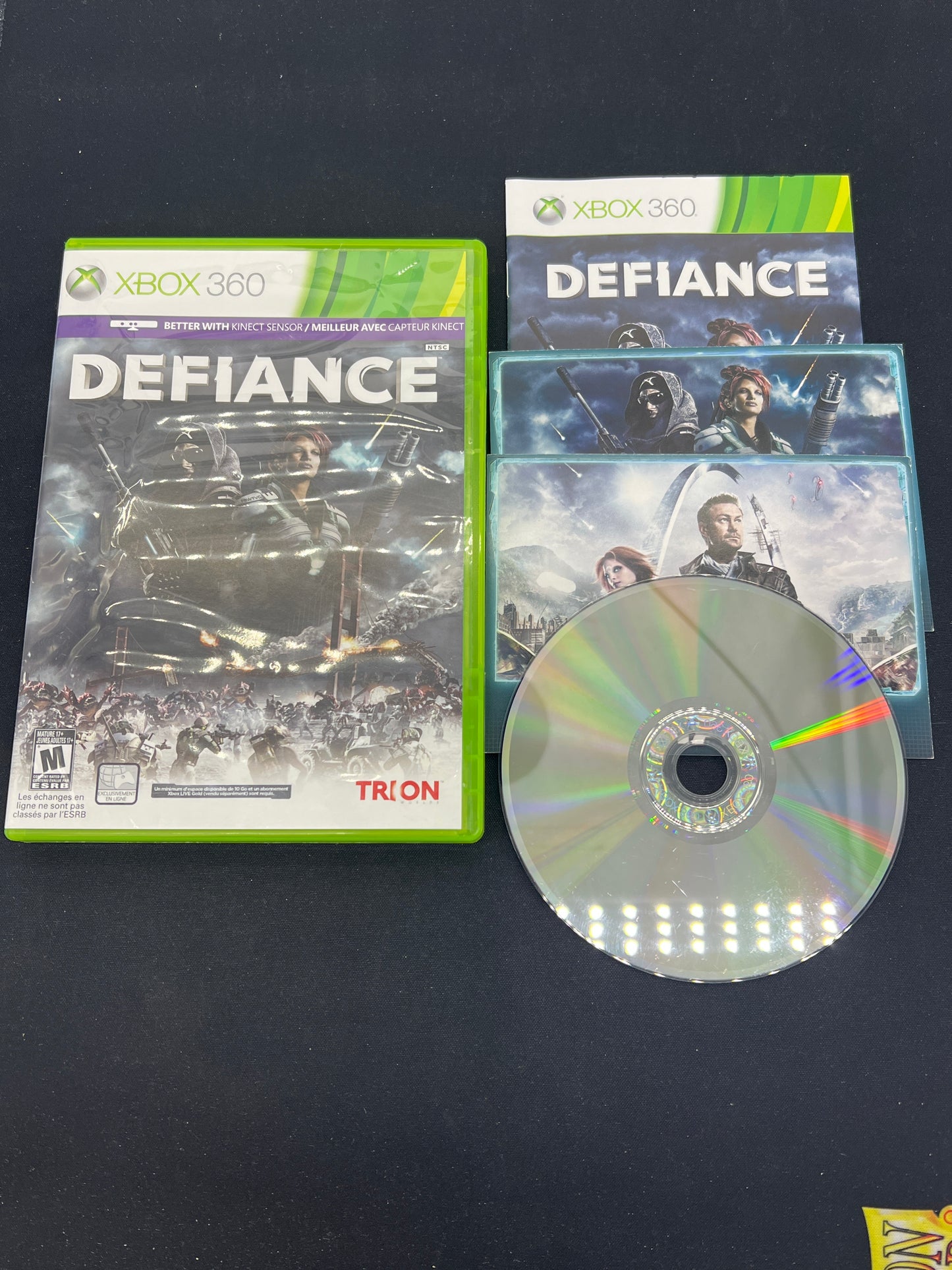 Auction Lot 137: XBOX 360 Video Game Defiance CIB