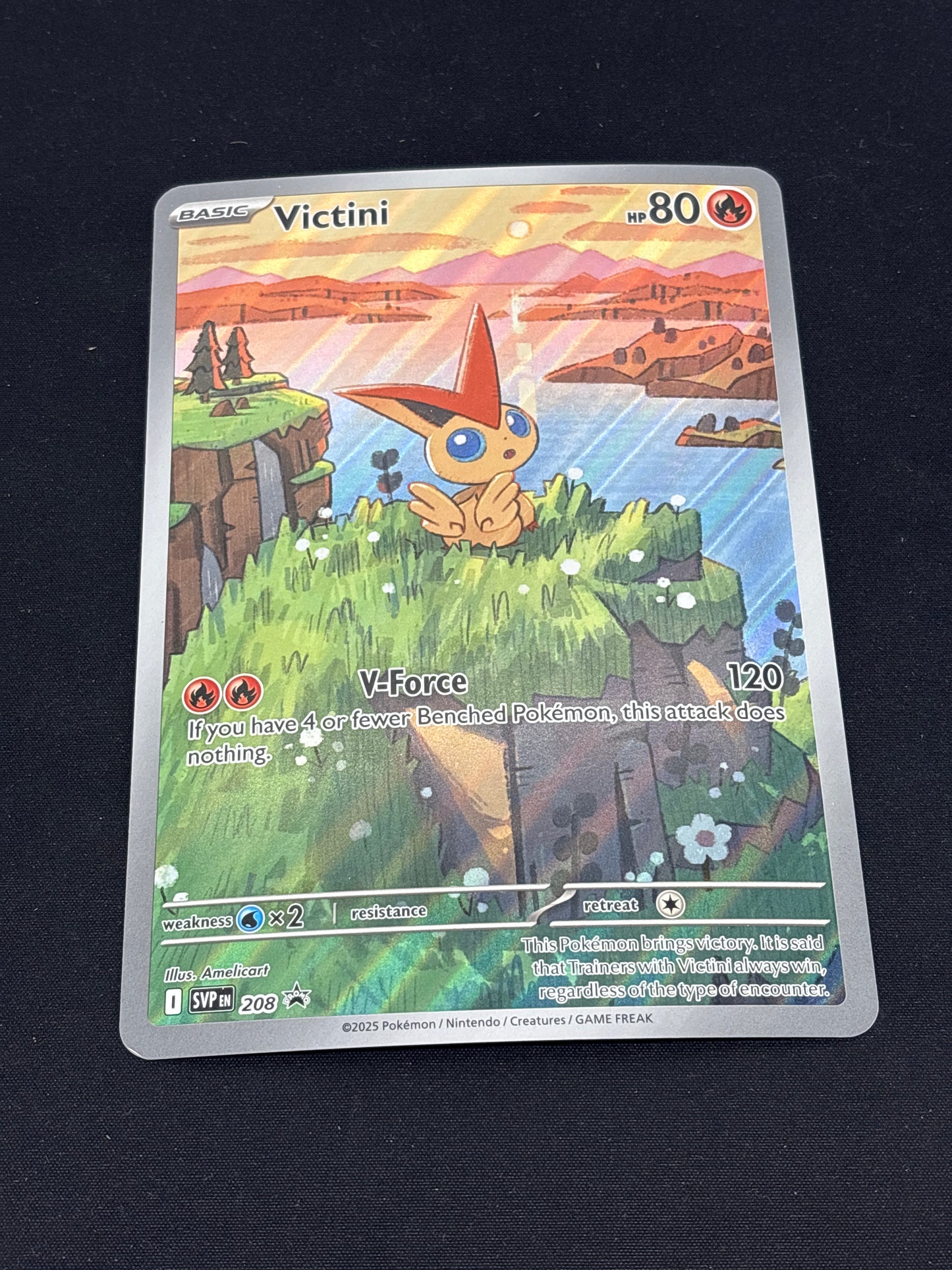 Auction Lot 95: Pokemon JUMBO Cards Victini Illustration Rare Condition Vary Lot 1