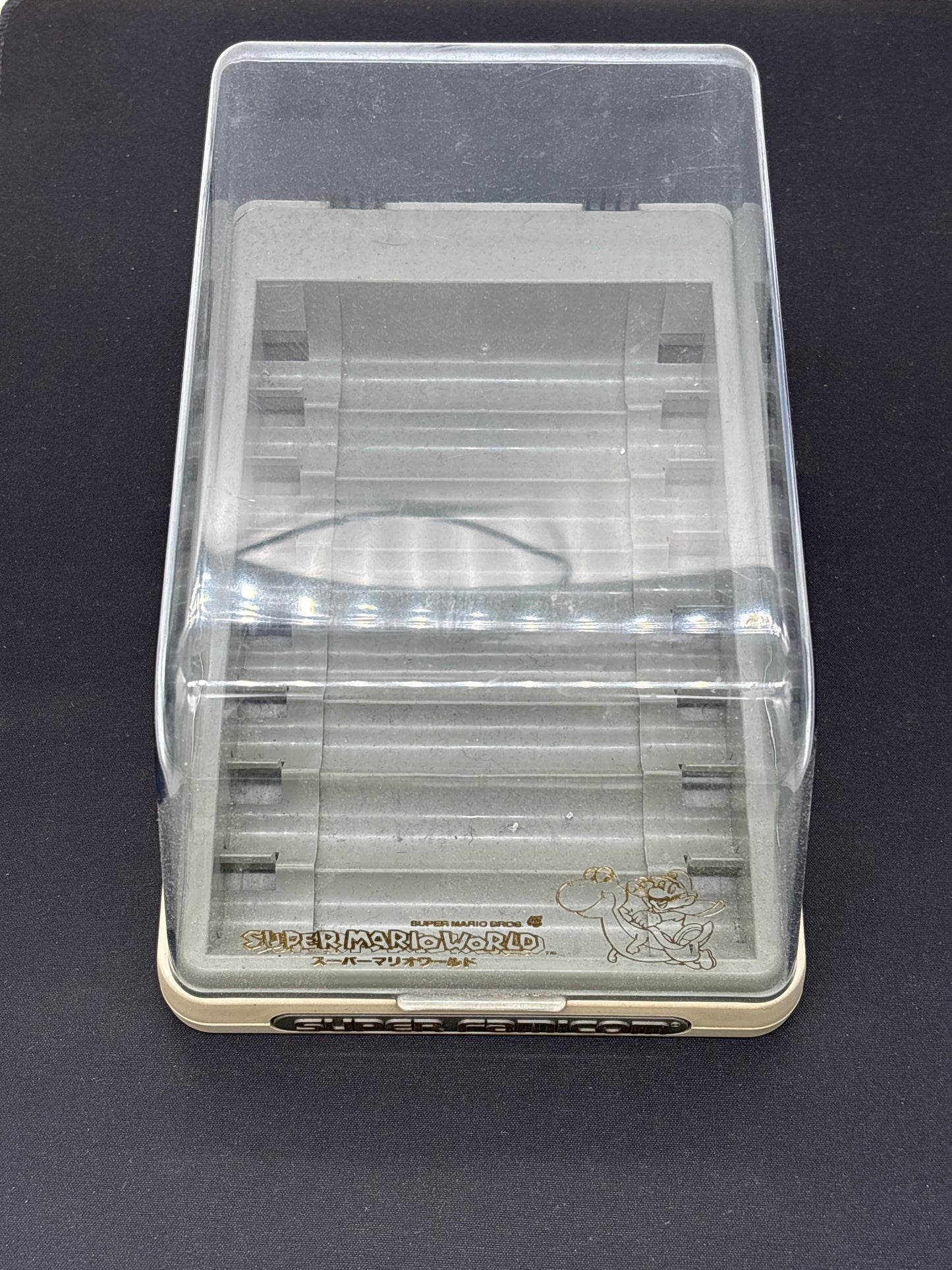 Auction Lot 128: Super Mario World Themed Super Famicom Video Game Cartridge Case